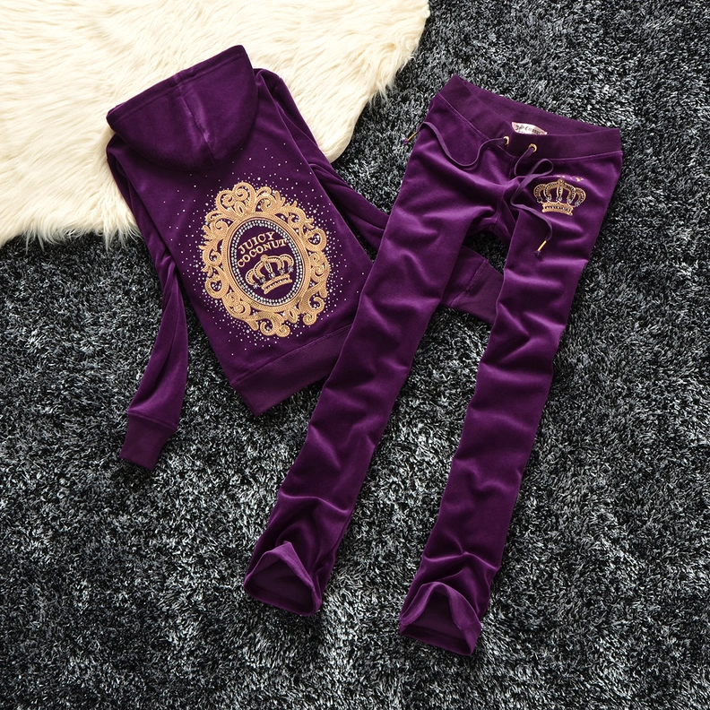 Cozy 3409 Juicy Couture Tracksuits Long Sleeved For Women