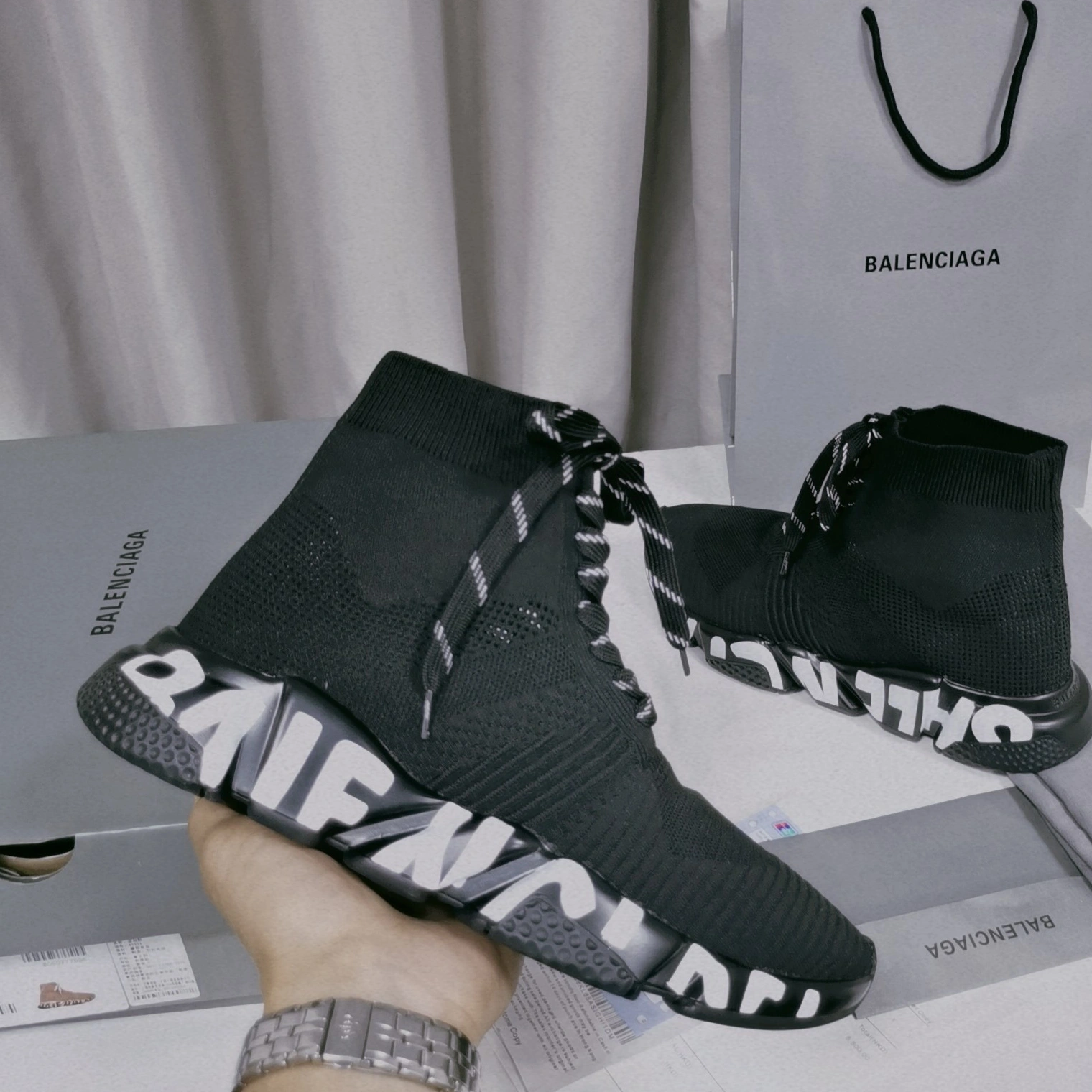 Cozy 3441 Balenciaga Boots For Men