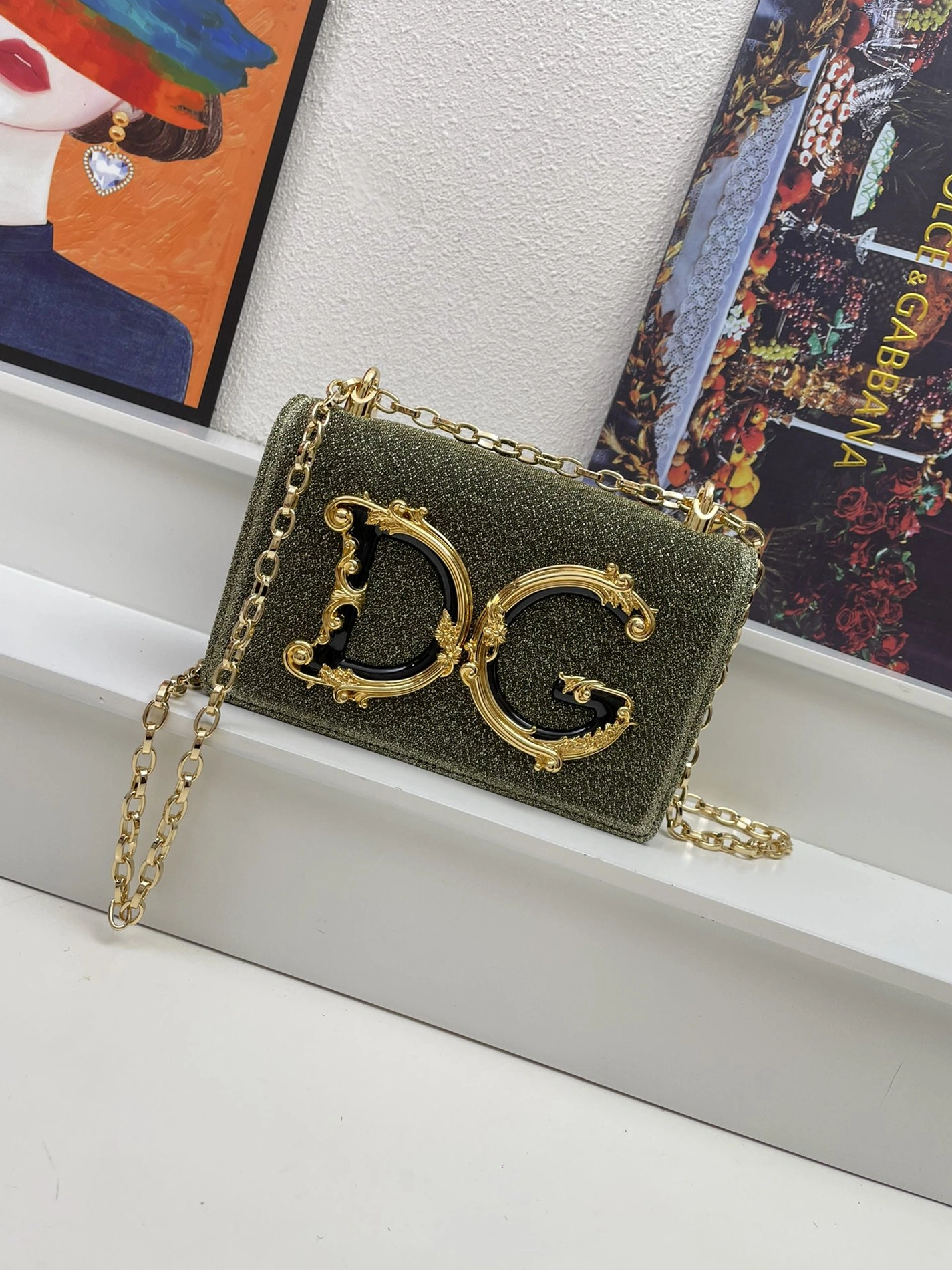 Cozy 3583 Dolce & Gabbana D&G AAA Quality Messenger Bags For Women
