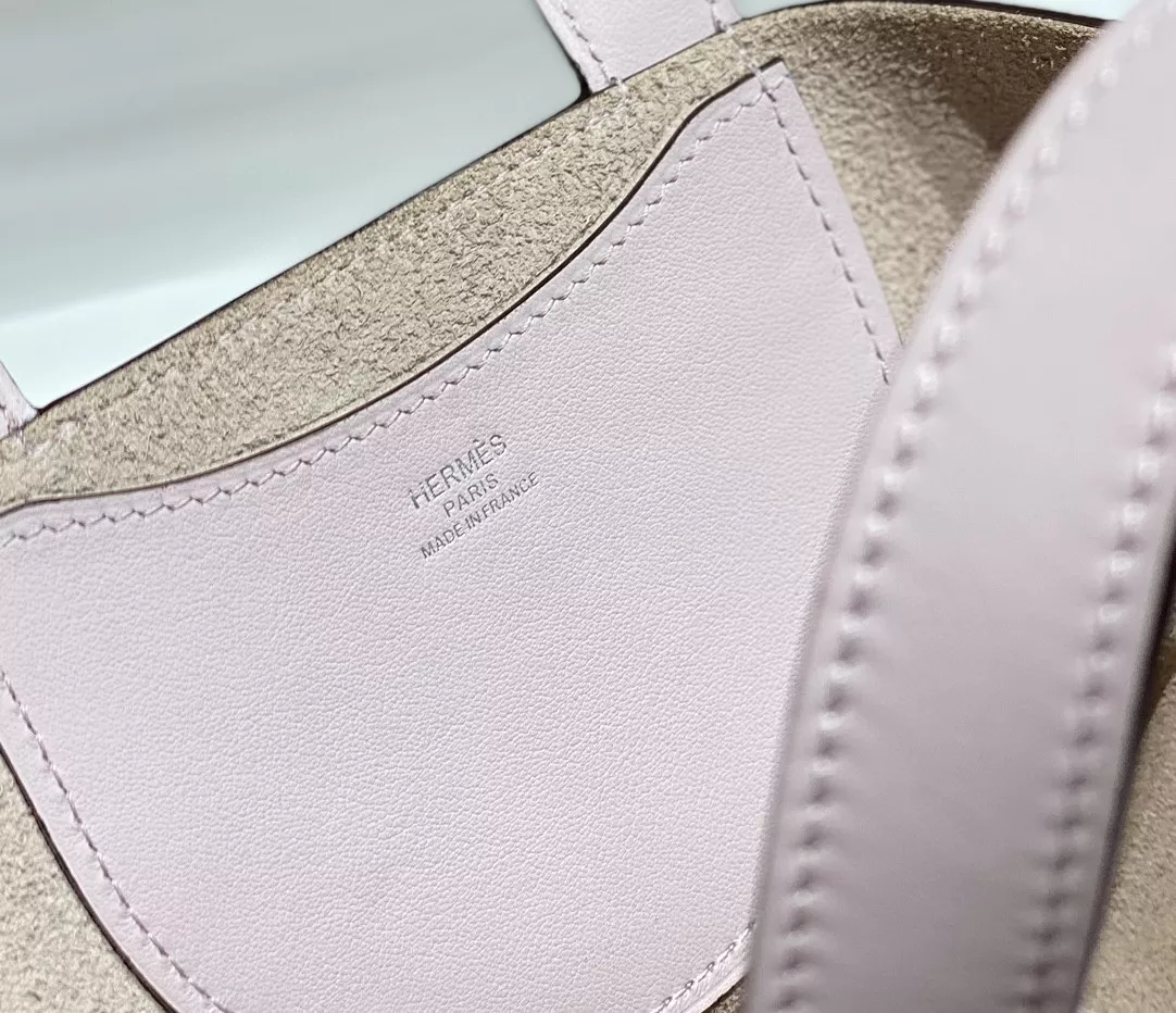 Cozy 3674 Hermes AAA Quality Handbags In Silver For Women