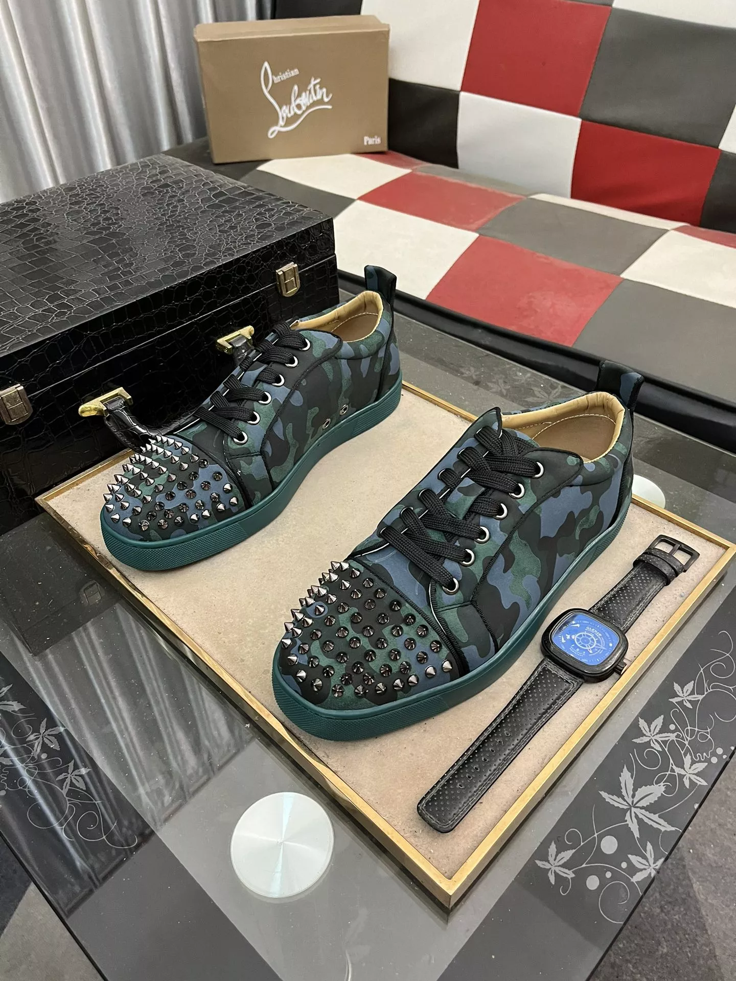 Cozy 3781 Christian Louboutin Casual Shoes For Men
