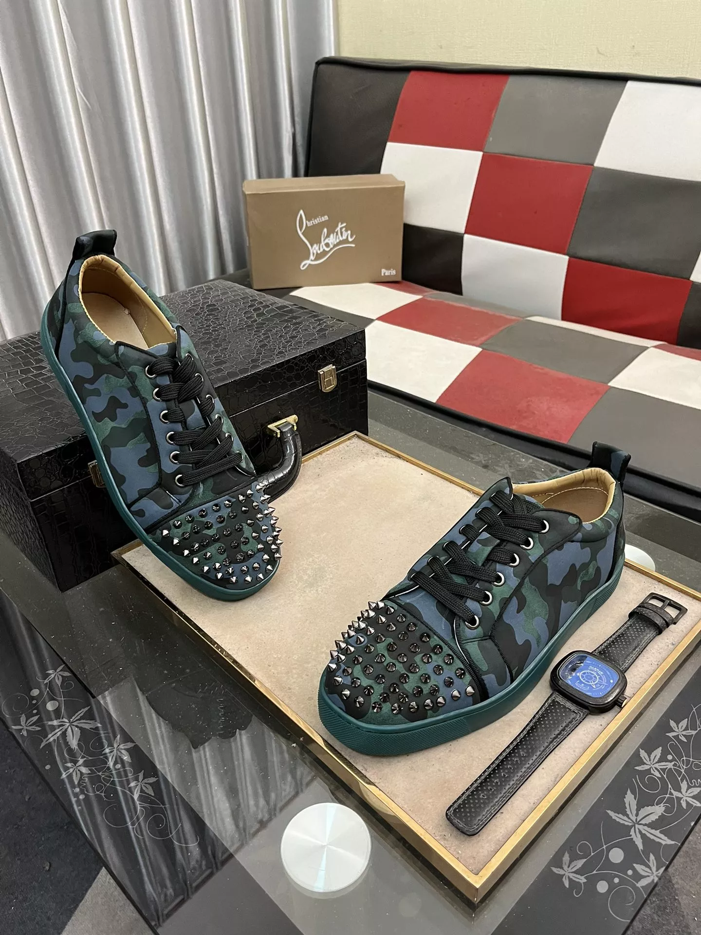 Cozy 3781 Christian Louboutin Casual Shoes For Men