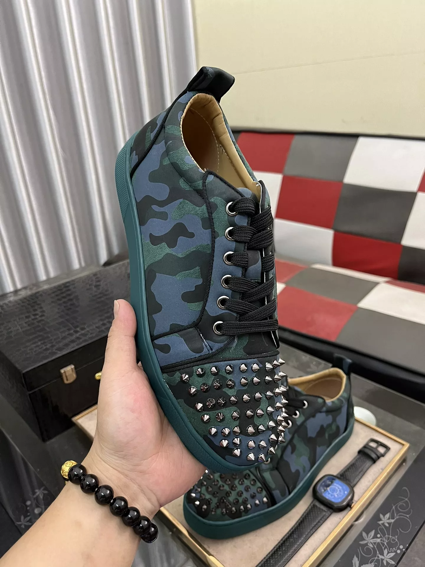 Cozy 3781 Christian Louboutin Casual Shoes For Men