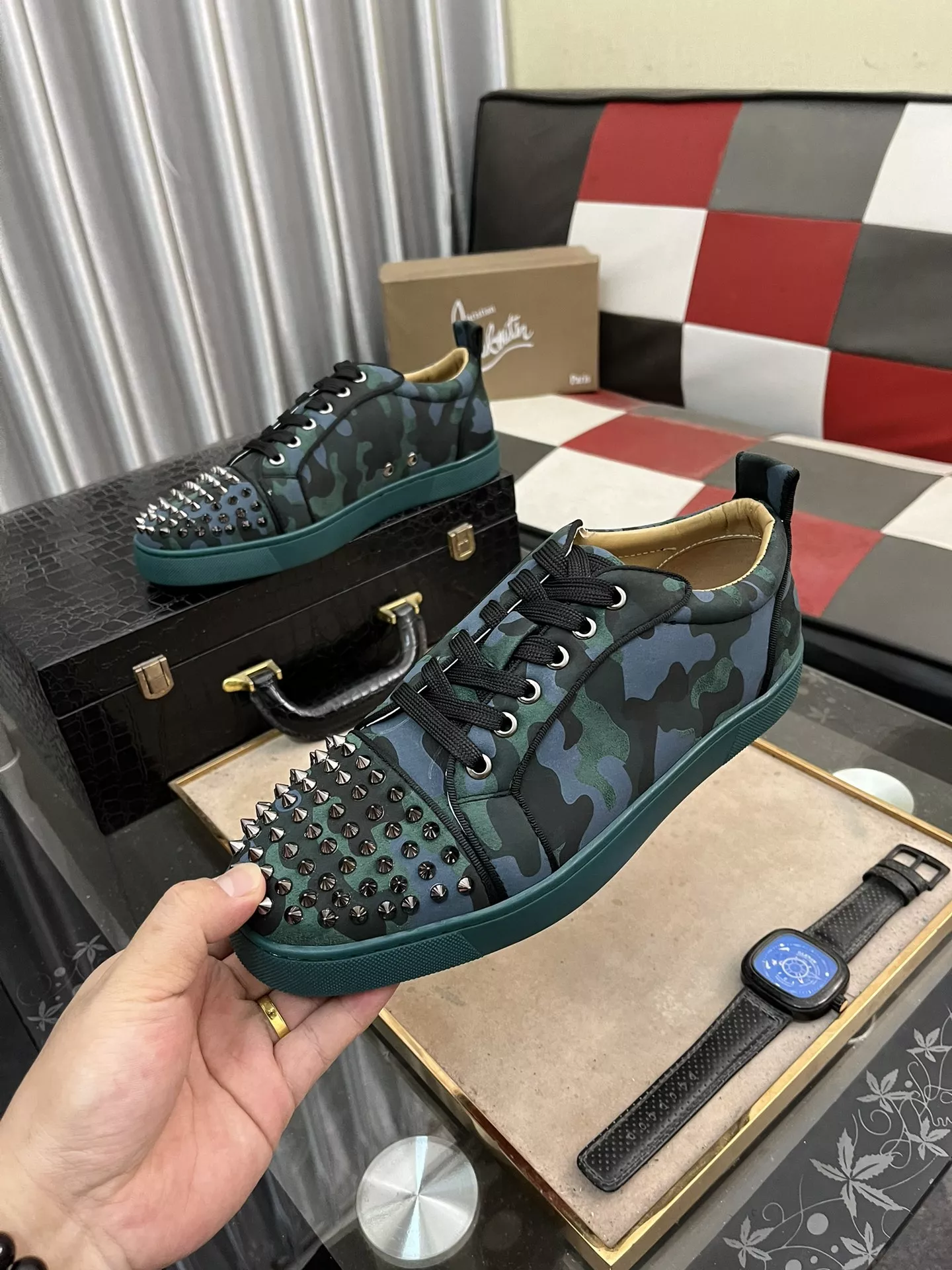 Cozy 3781 Christian Louboutin Casual Shoes For Men