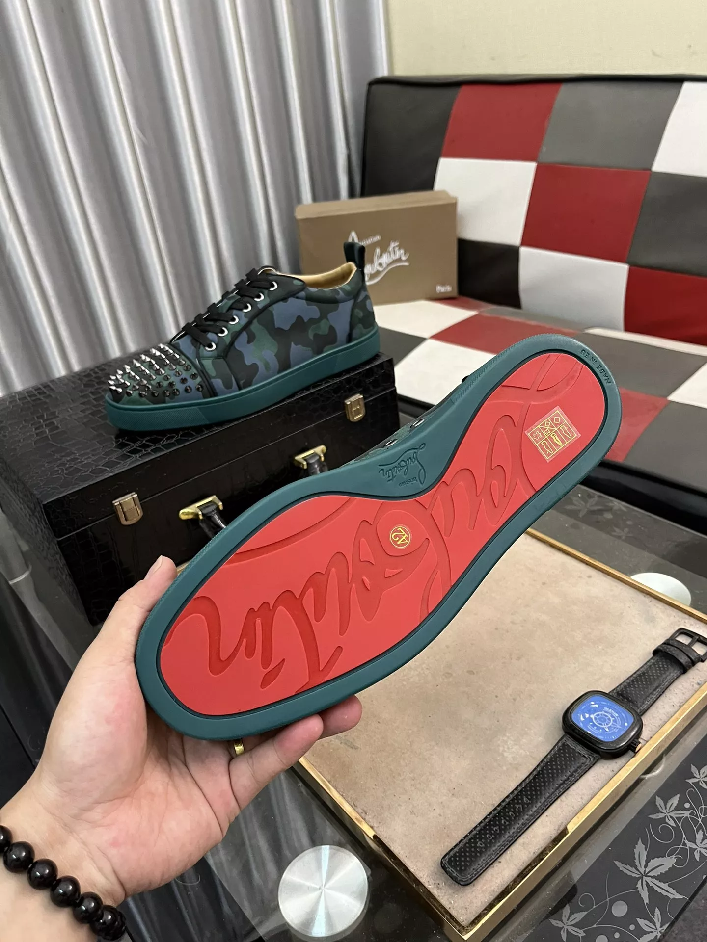 Cozy 3781 Christian Louboutin Casual Shoes For Men