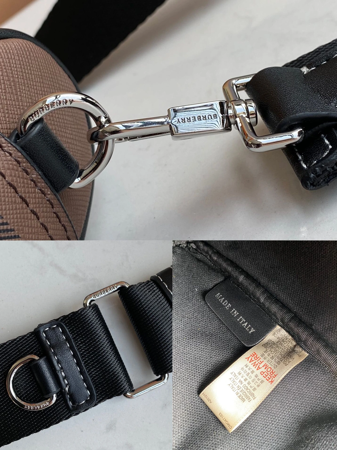 Cozy 409 Burberry AAA Man Messenger Bags