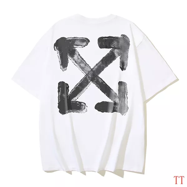 Cozy 4216 Off-White T-Shirts Short Sleeved For Unisex