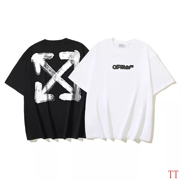 Cozy 4216 Off-White T-Shirts Short Sleeved For Unisex