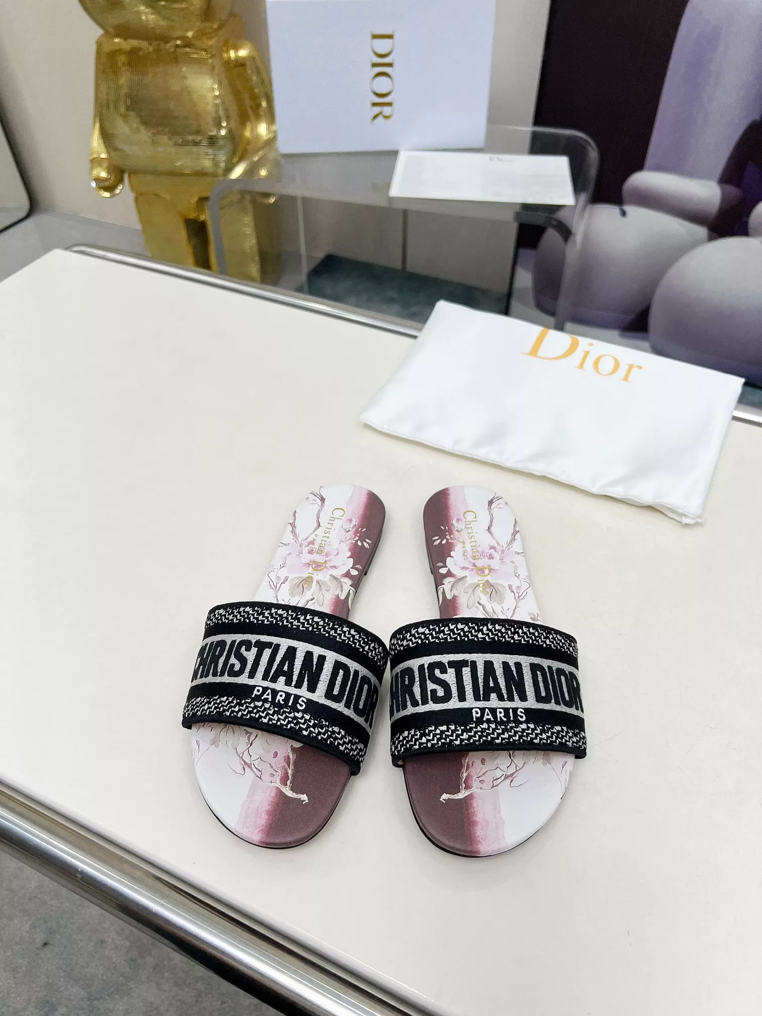 Cozy 4285 Christian Dior Slippers For Women