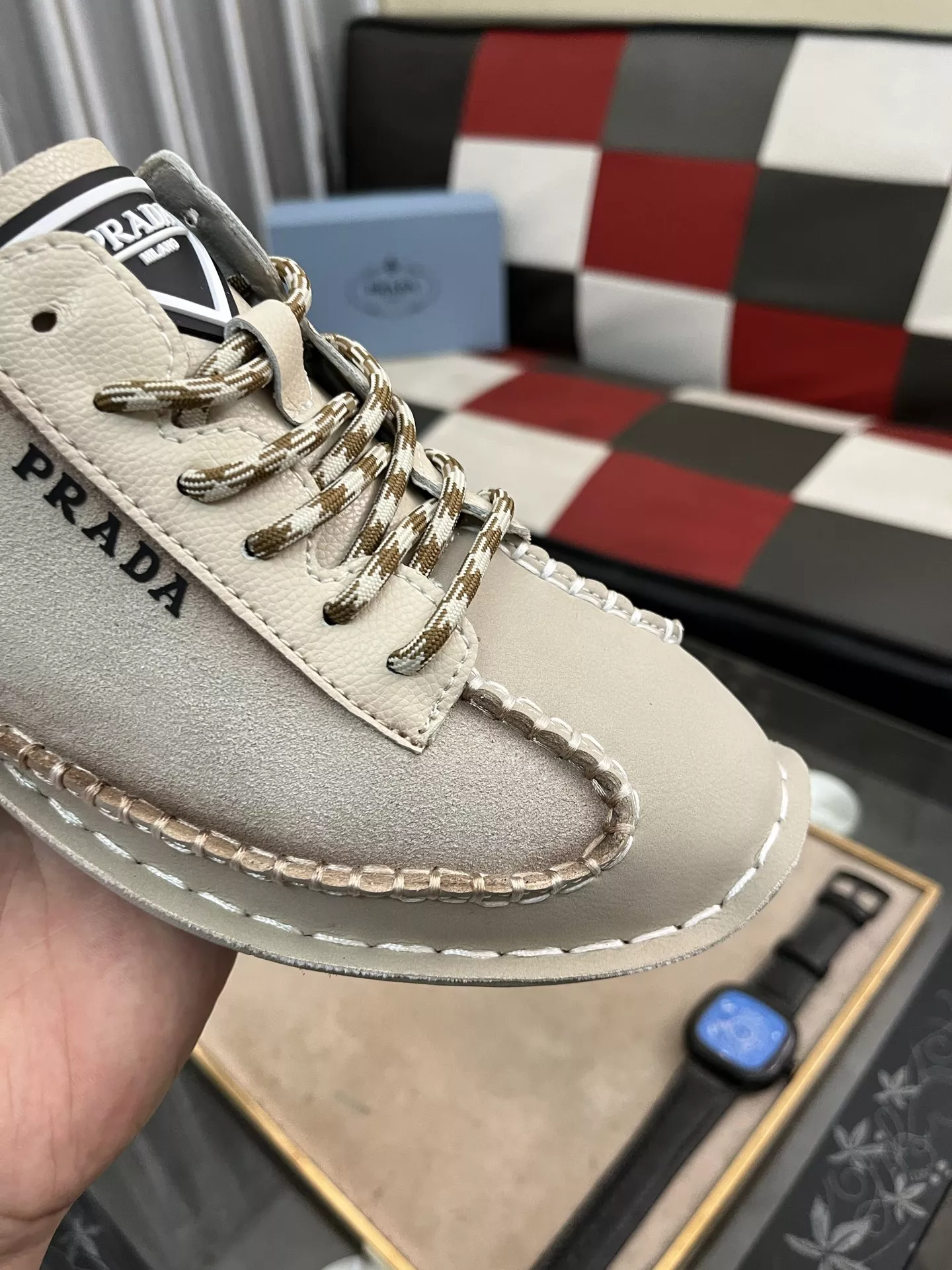 Cozy 4543 Prada Casual Shoes For Men