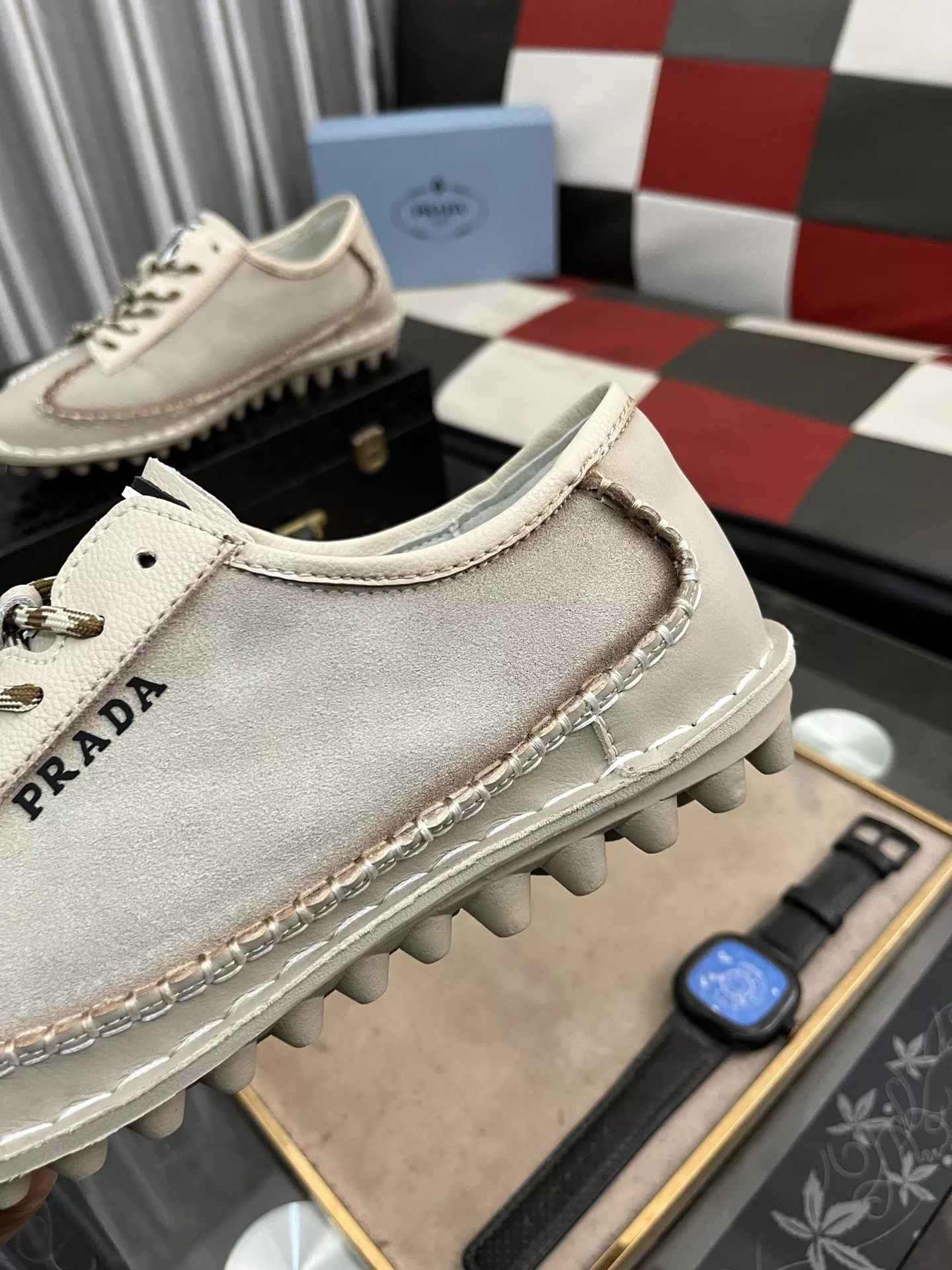 Cozy 4543 Prada Casual Shoes For Men