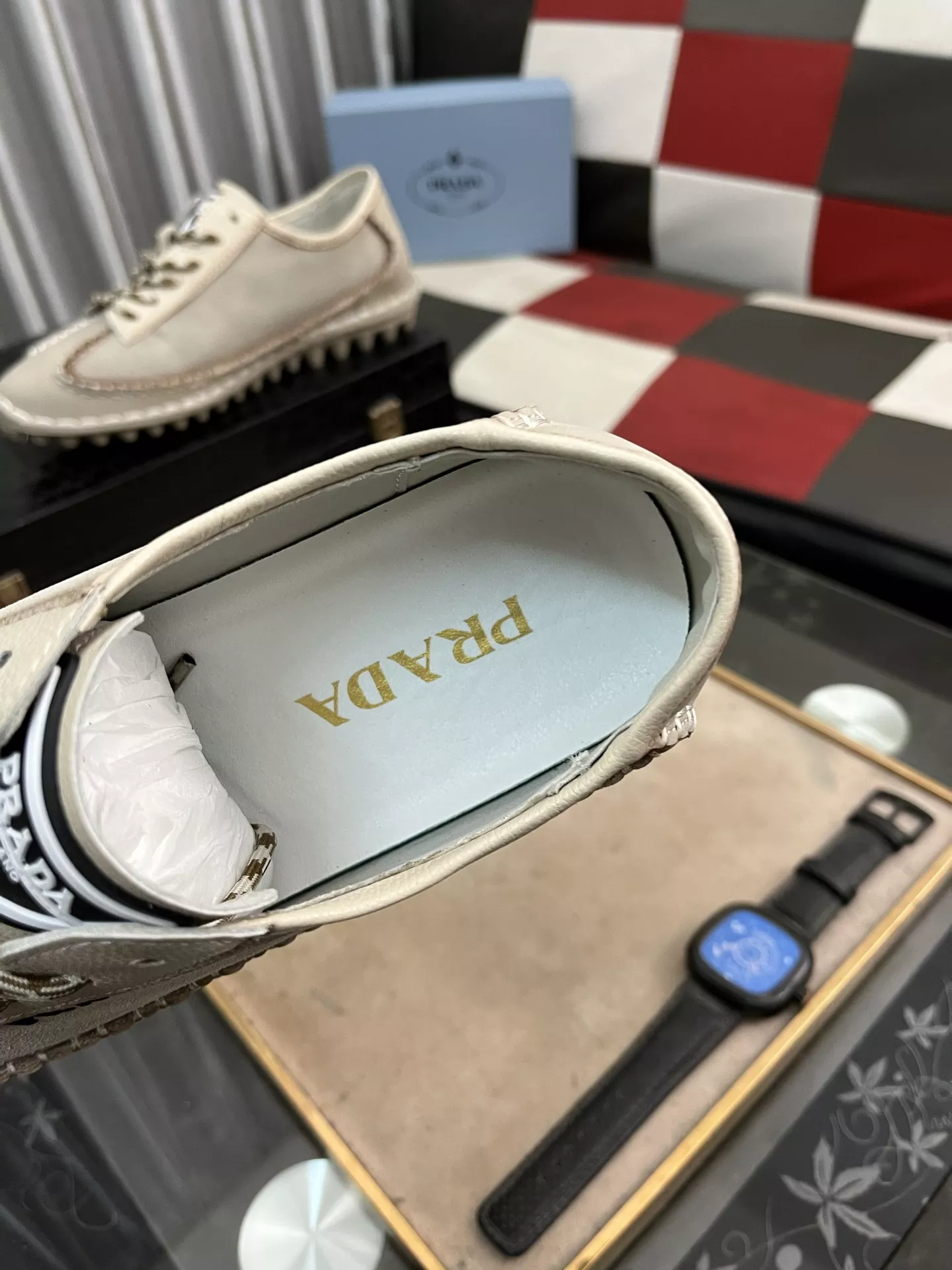 Cozy 4543 Prada Casual Shoes For Men