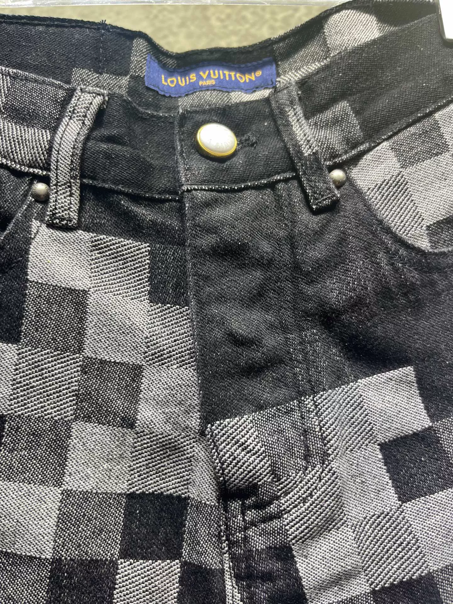 Cozy 4748 Louis Vuitton LV Jeans For Unisex