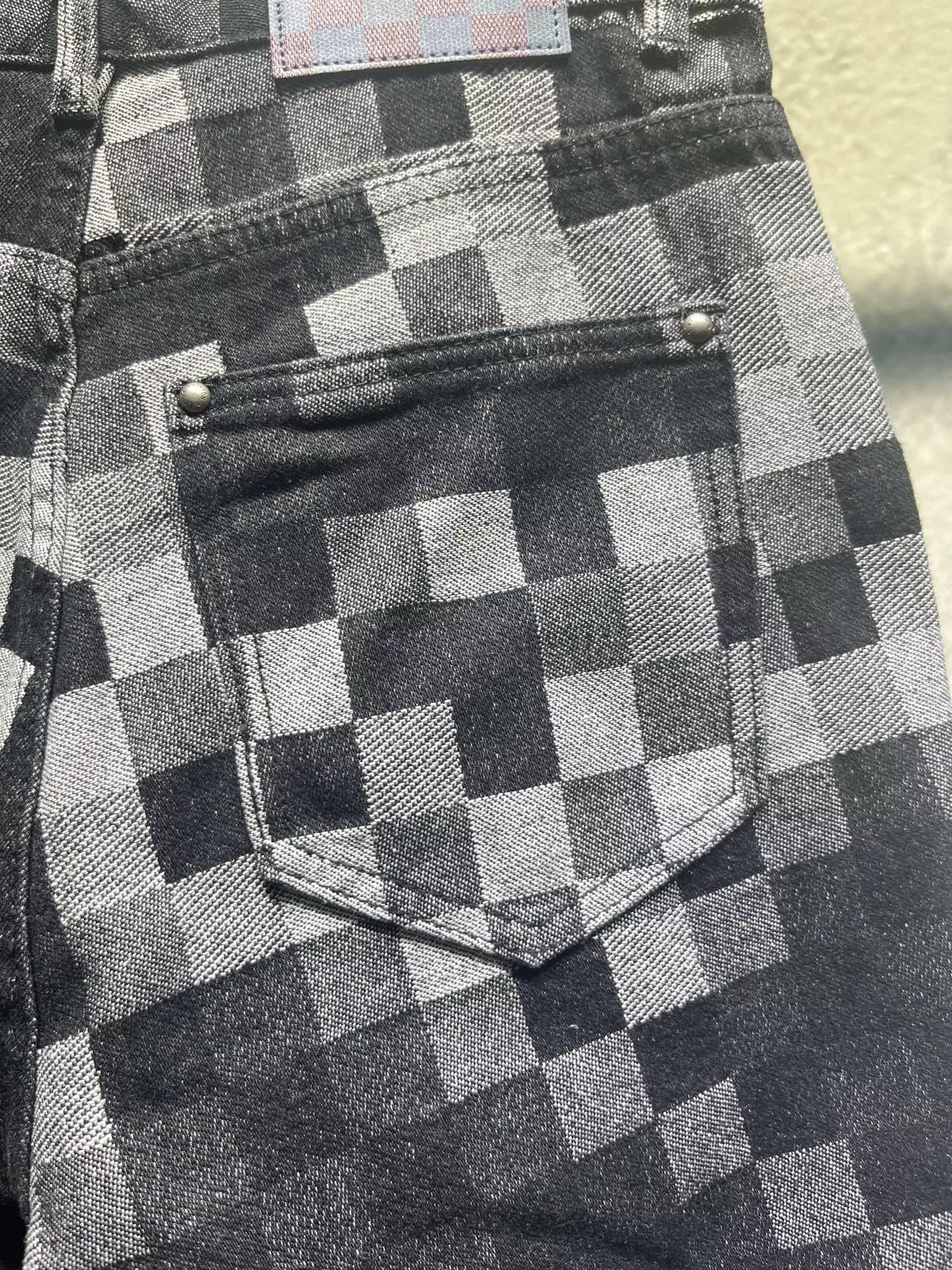 Cozy 4748 Louis Vuitton LV Jeans For Unisex