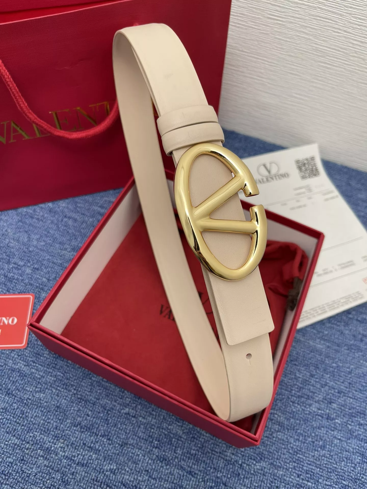 Cozy 491 Valentino AAA Quality Belts In 3.0cm For Women