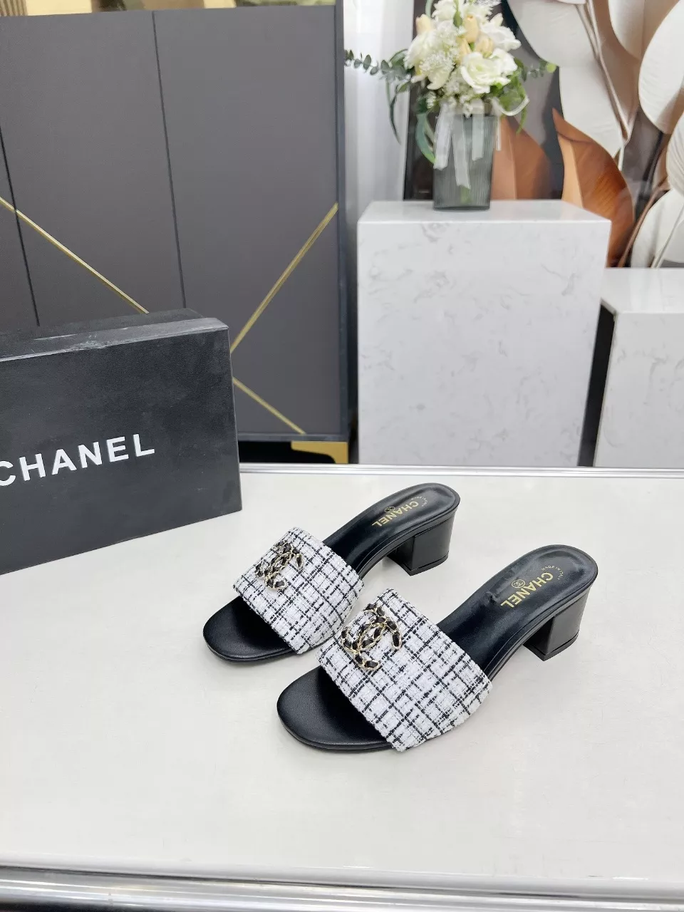 Cozy 4977 Chanel Slippers For Women