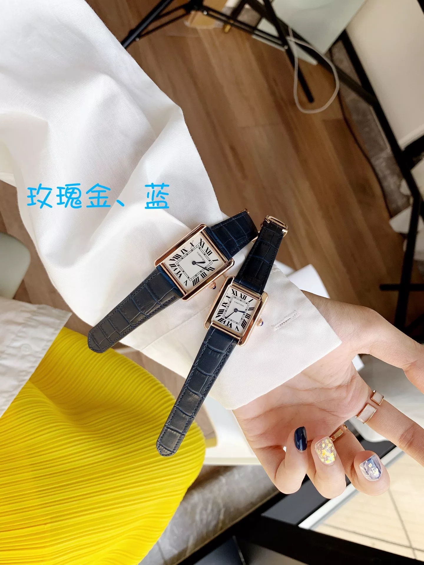 Cozy 5016 Cartier Watches In Rose Gold