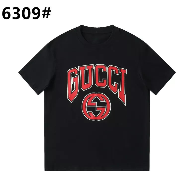 Cozy 5046 Gucci T-Shirts Short Sleeved For Unisex
