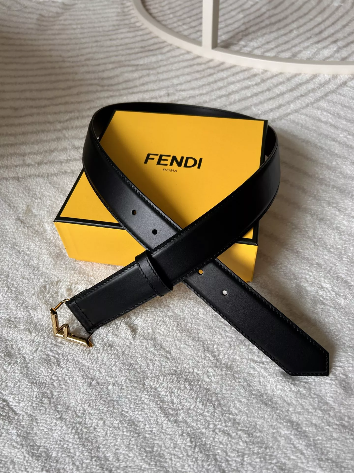 Cozy 5763 Fendi AAA Quality Belts In 3.5cm For Unisex