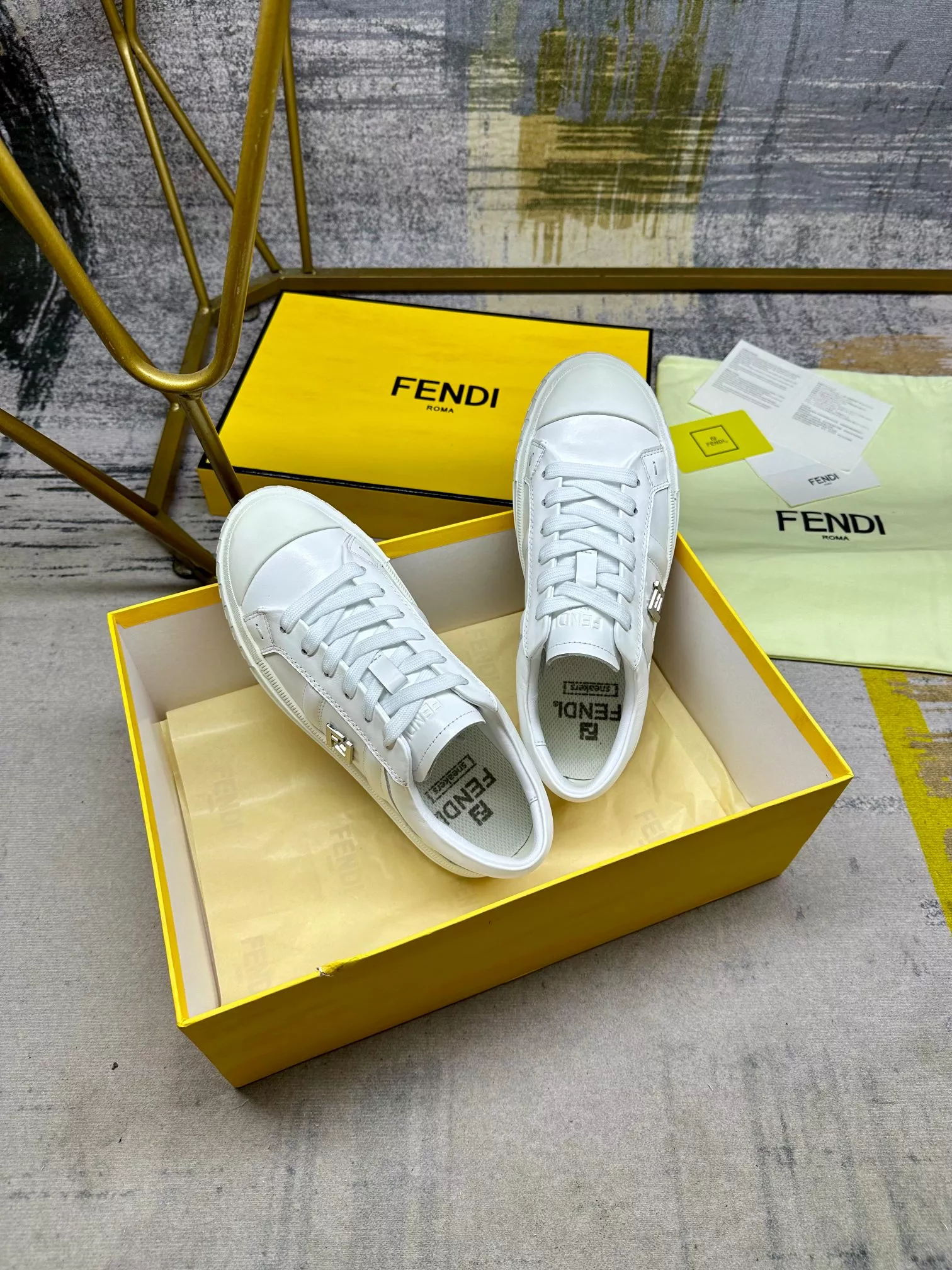 Cozy 6378 Fendi Casual Shoes For Men