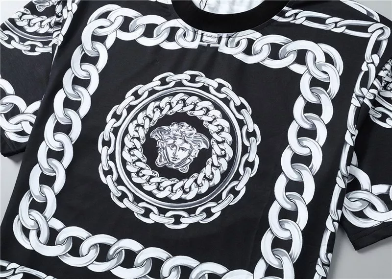Cozy 6397 Versace Tracksuits Short Sleeved For Men