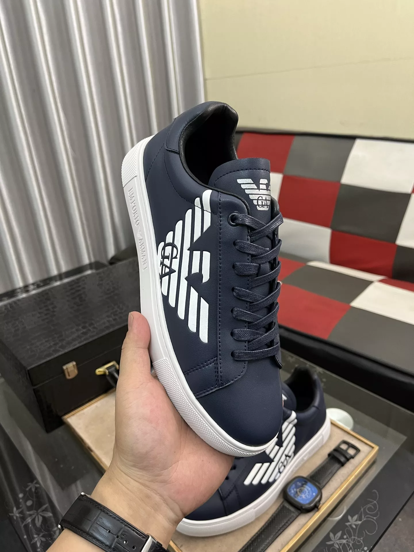 Cozy 6502 Armani Casual Shoes For Men