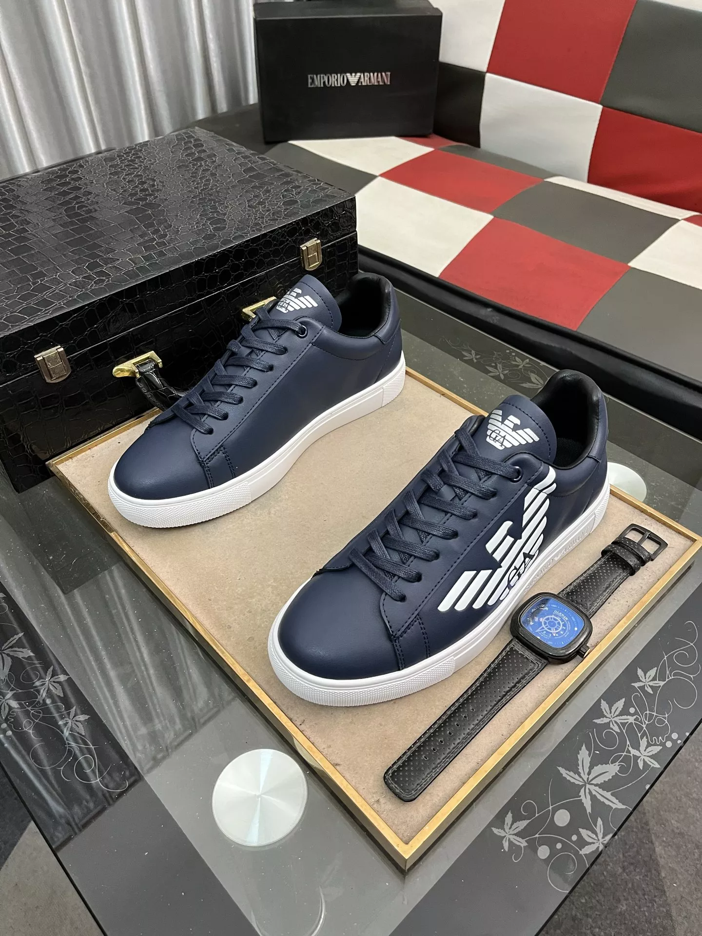 Cozy 6502 Armani Casual Shoes For Men