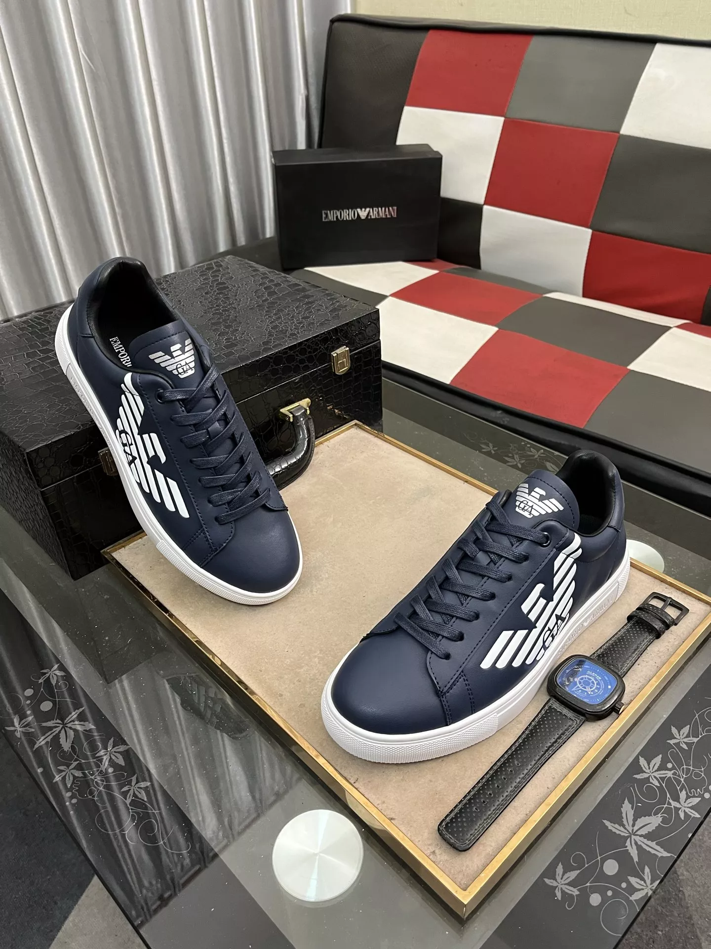 Cozy 6502 Armani Casual Shoes For Men