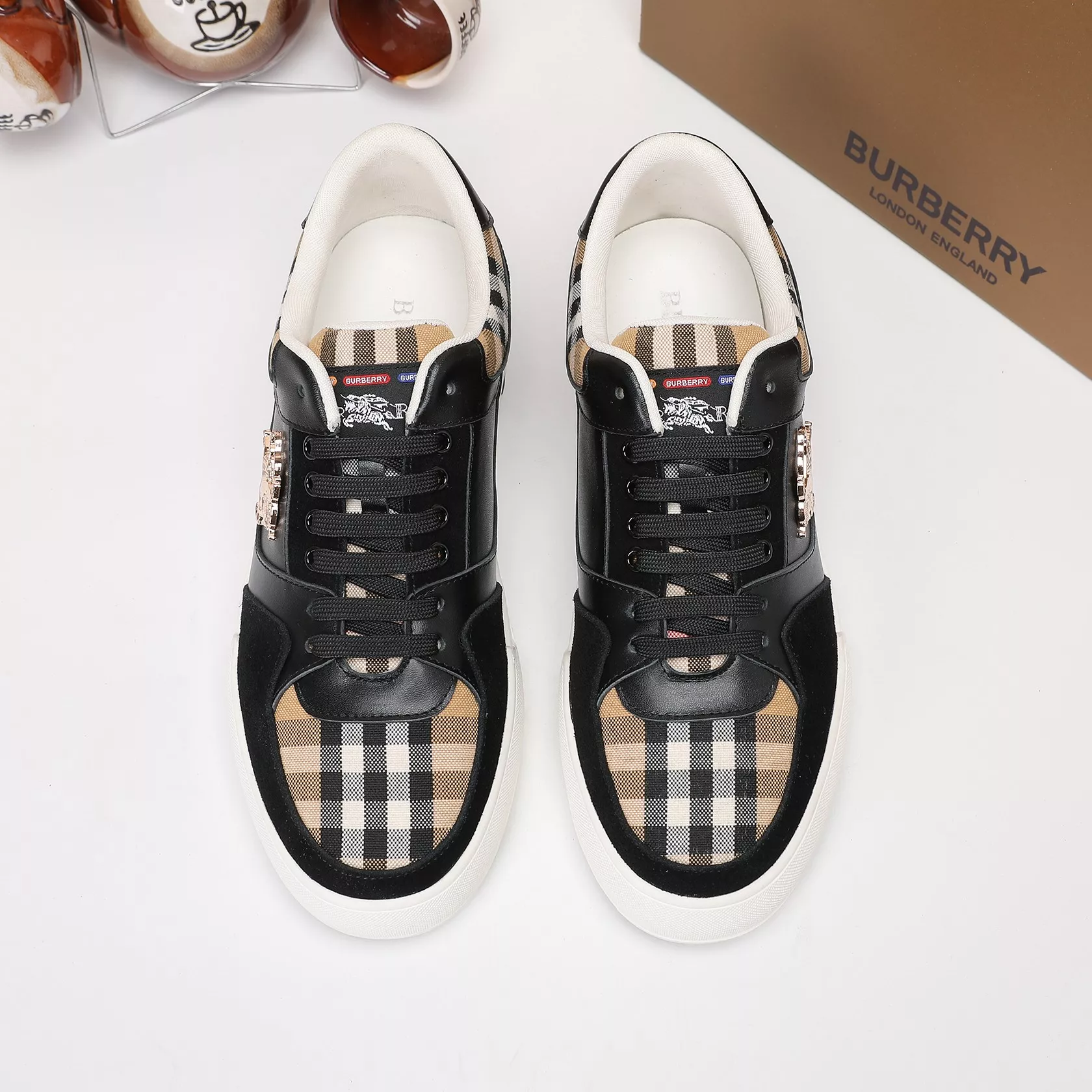Cozy 6521 Burberry Casual Shoes For Men