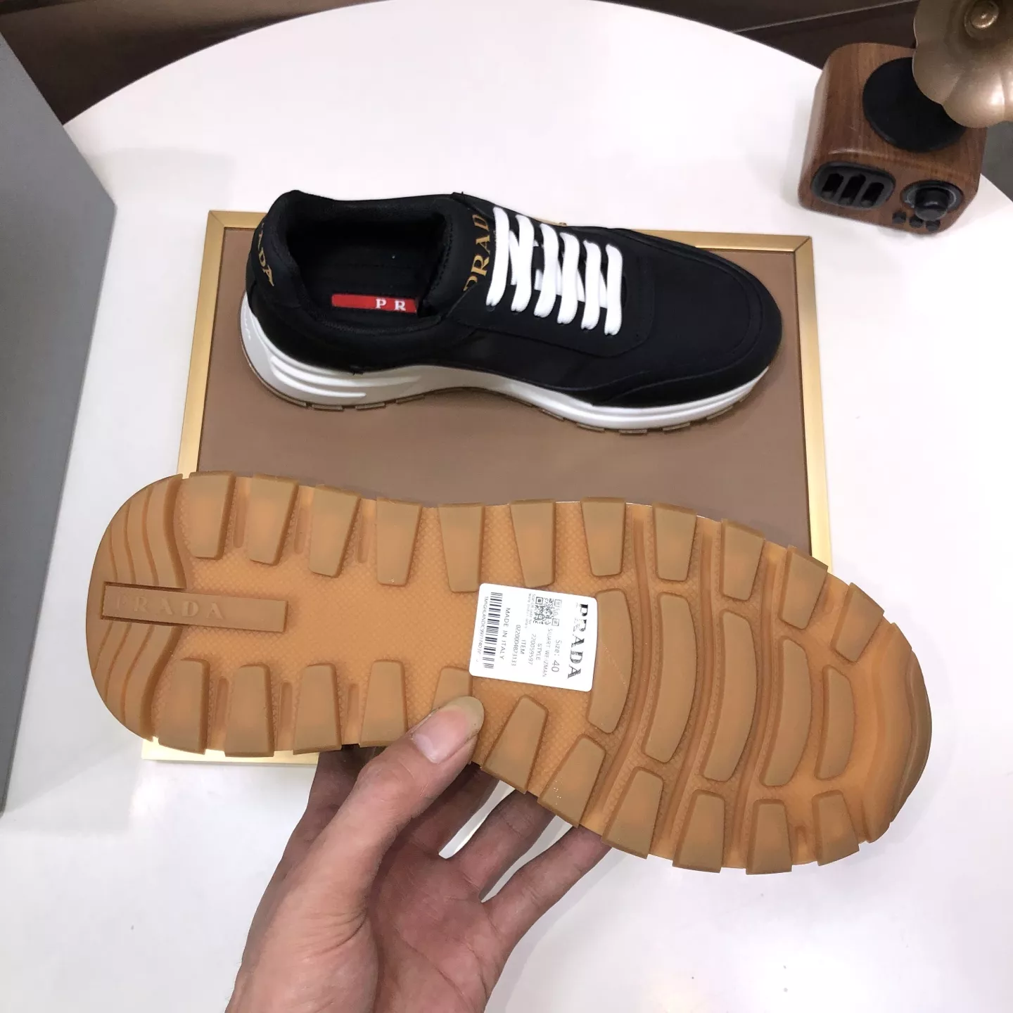 Cozy 6821 Prada Casual Shoes For Men