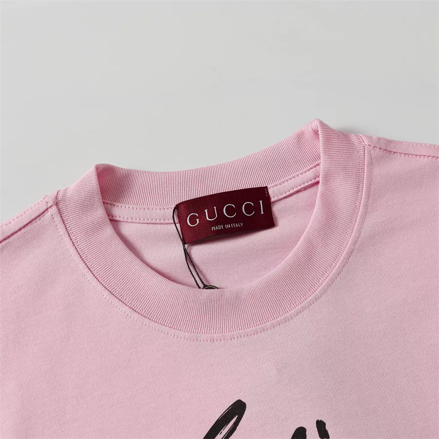 Cozy 6856 Gucci T-Shirts Short Sleeved For Unisex