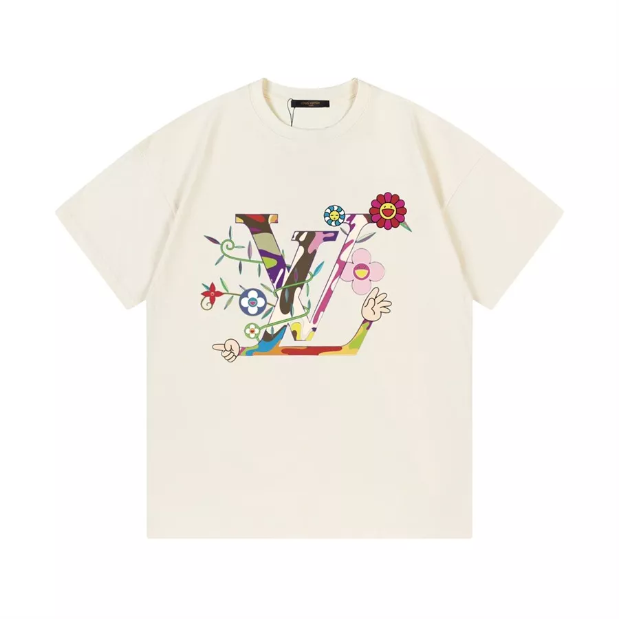 Cozy 6998 Louis Vuitton LV T-Shirts Short Sleeved For Unisex