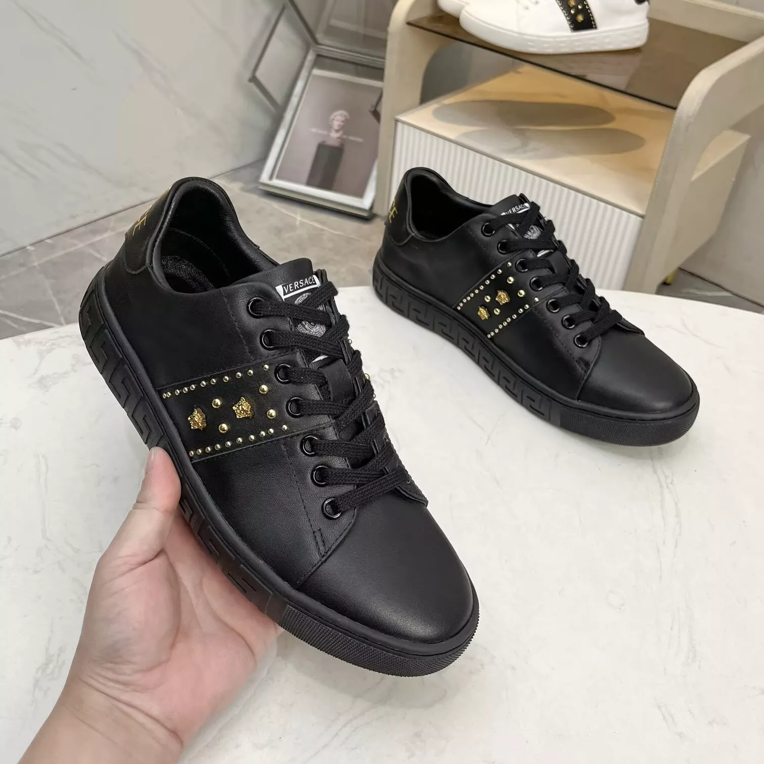 Cozy 7028 Versace Casual Shoes For Men