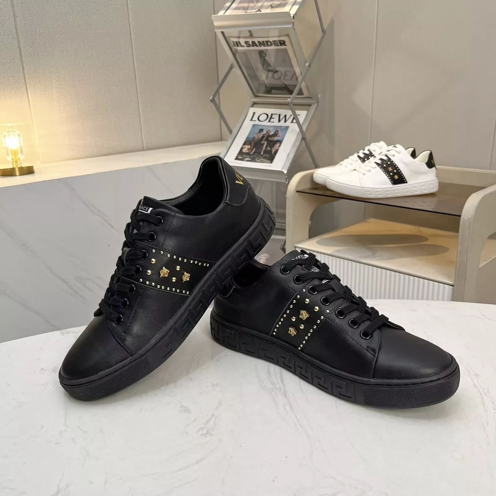 Cozy 7028 Versace Casual Shoes For Men