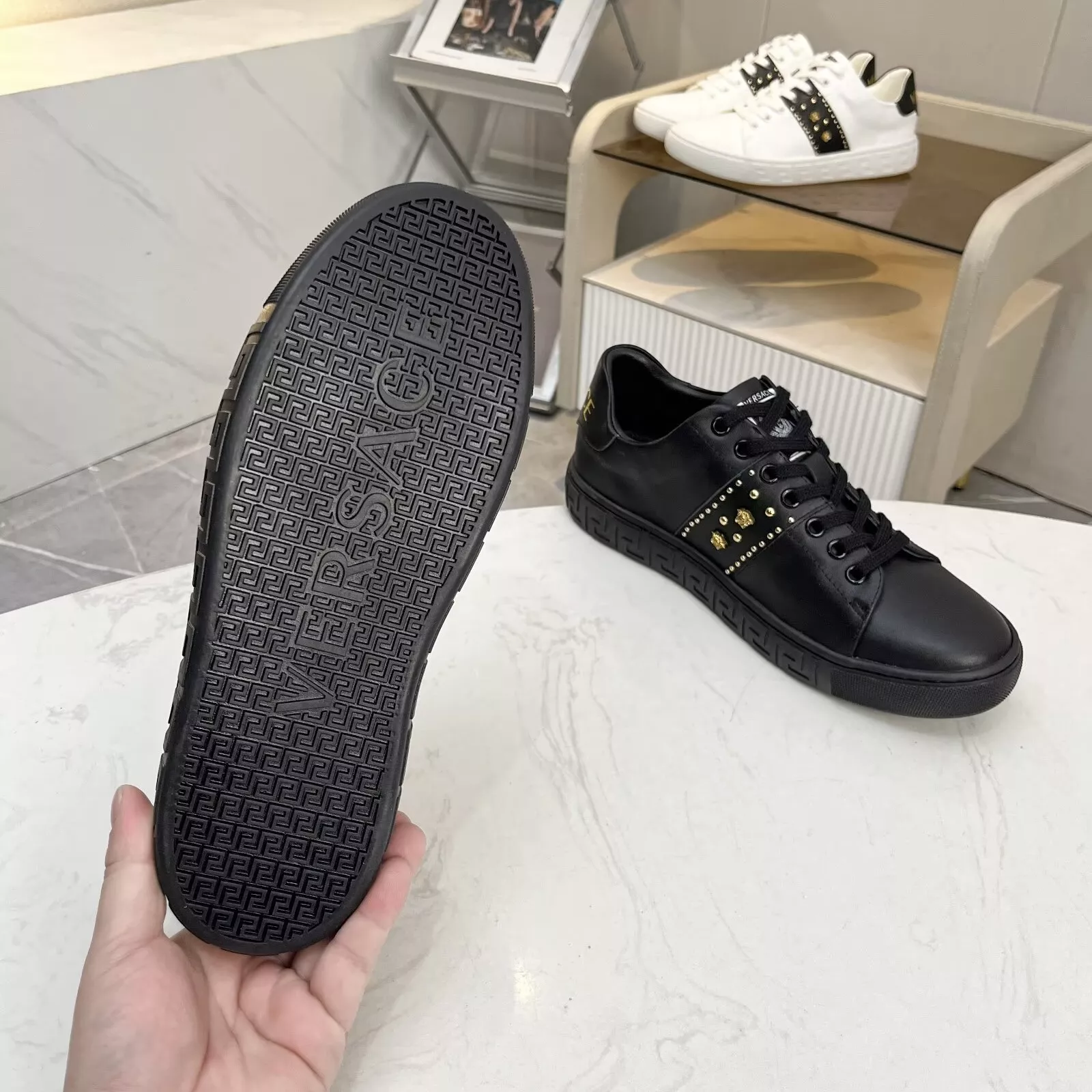 Cozy 7028 Versace Casual Shoes For Men