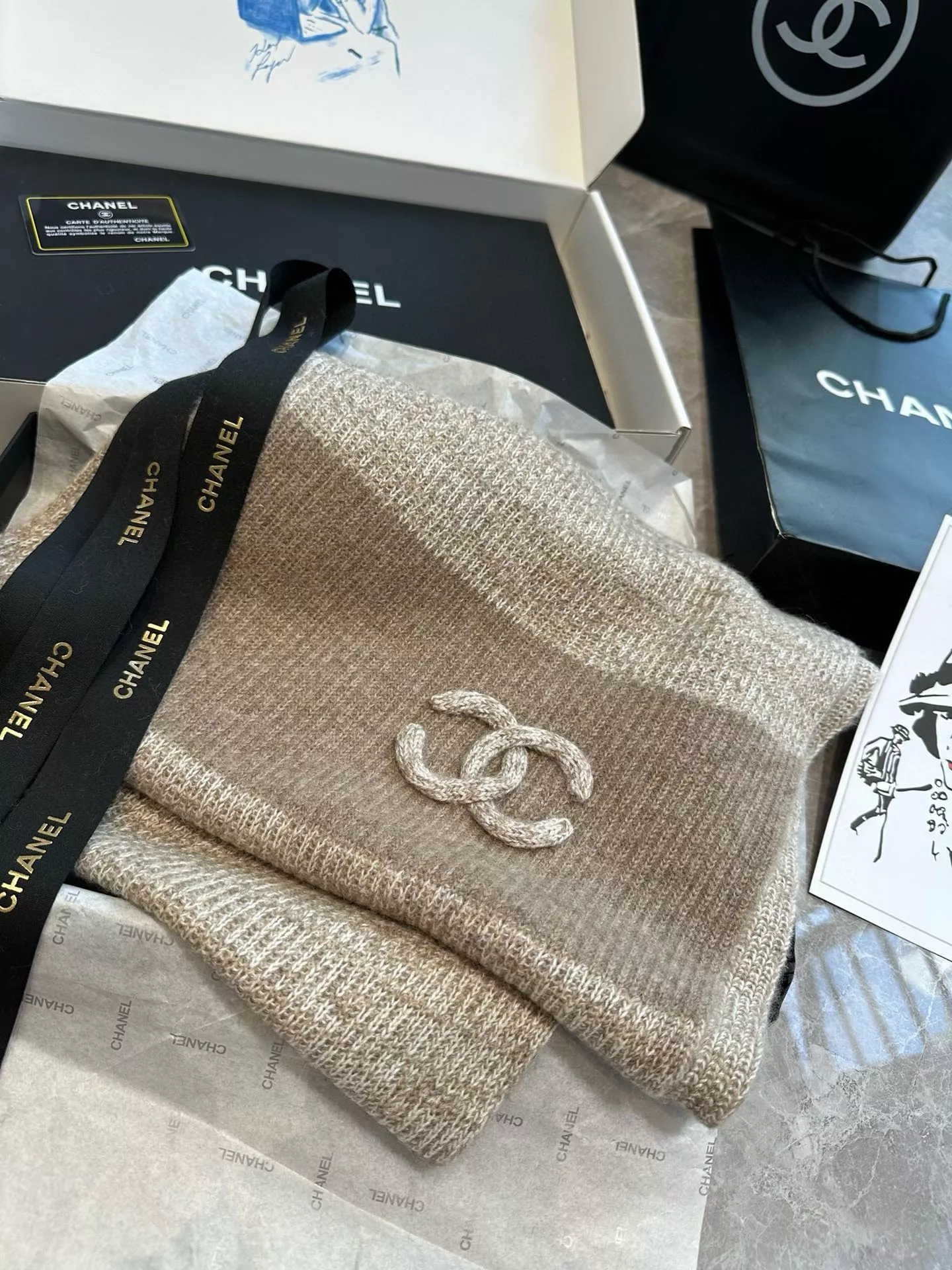 Cozy 7323 Chanel Scarves For Women