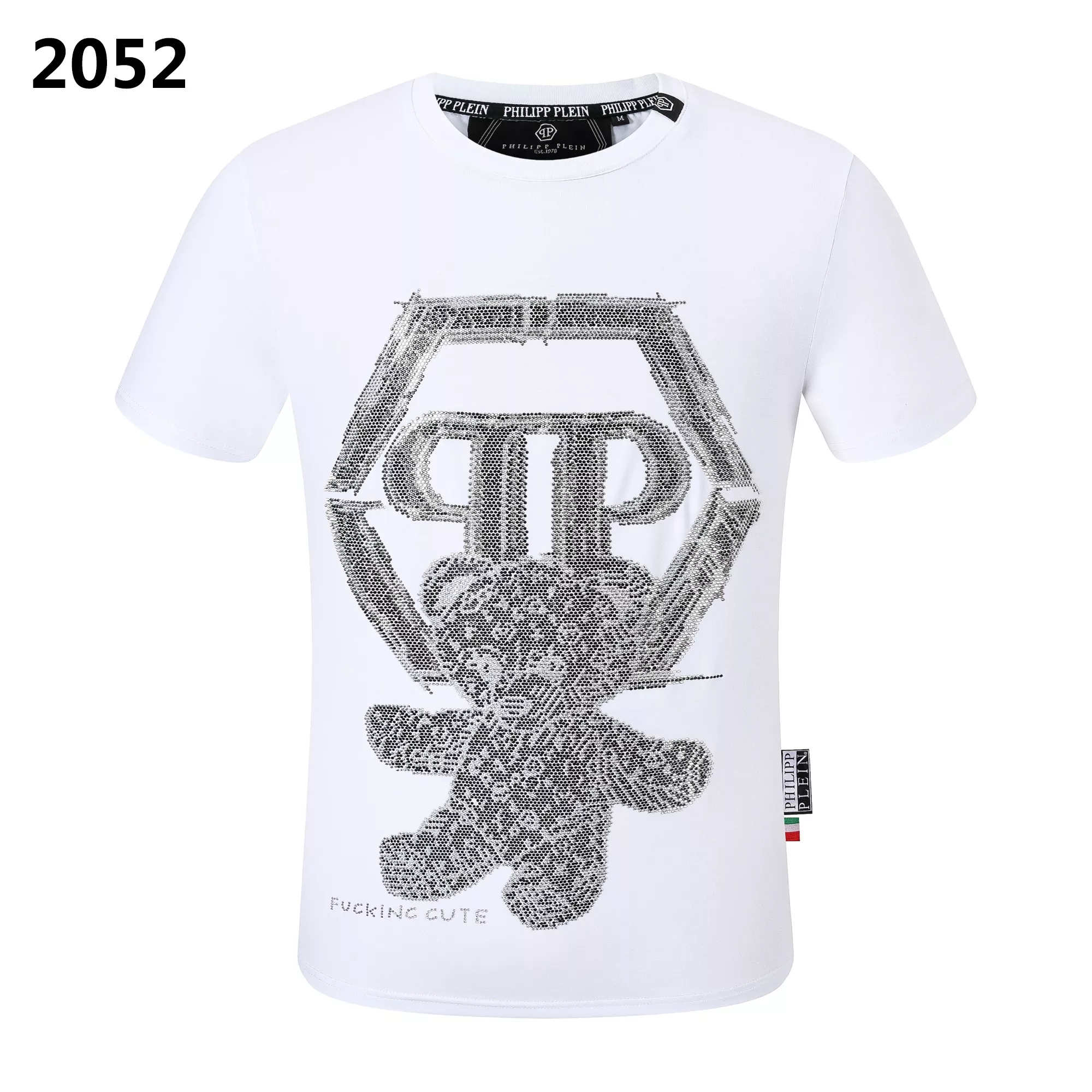 Cozy 7410 Philipp Plein PP T-Shirts Short Sleeved For Men