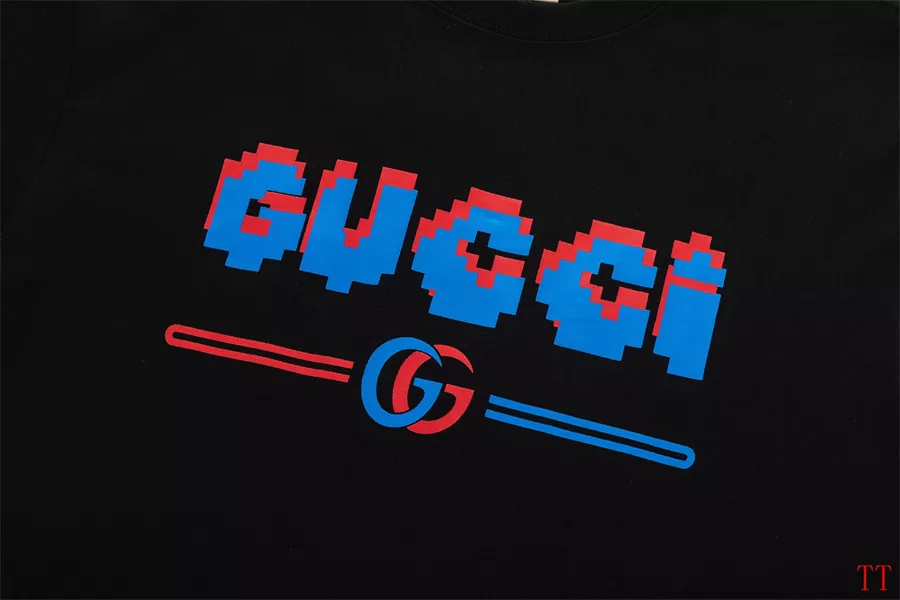 Cozy 7576 Gucci T-Shirts Short Sleeved For Unisex