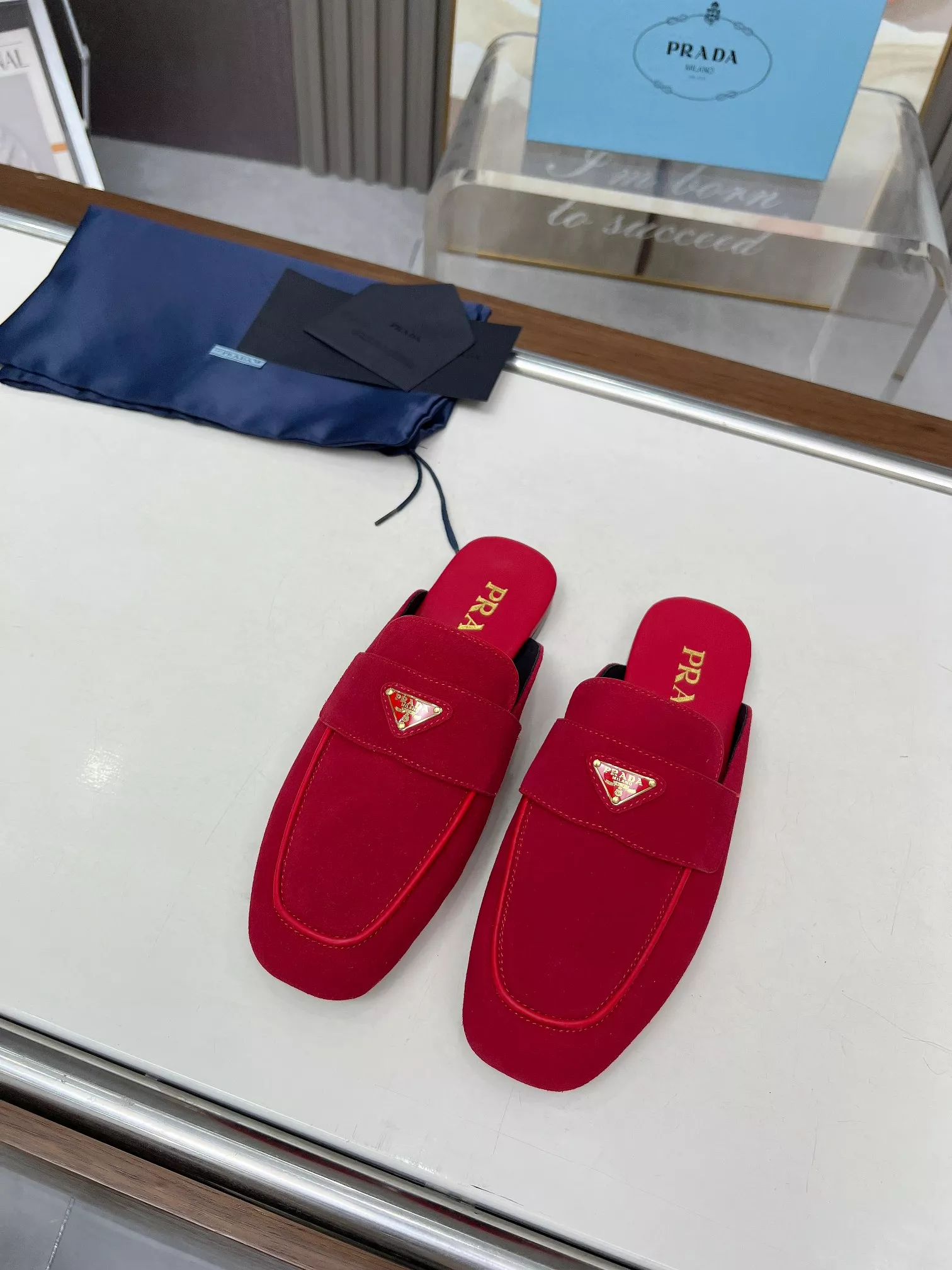 Cozy 7665 Prada Slippers For Women