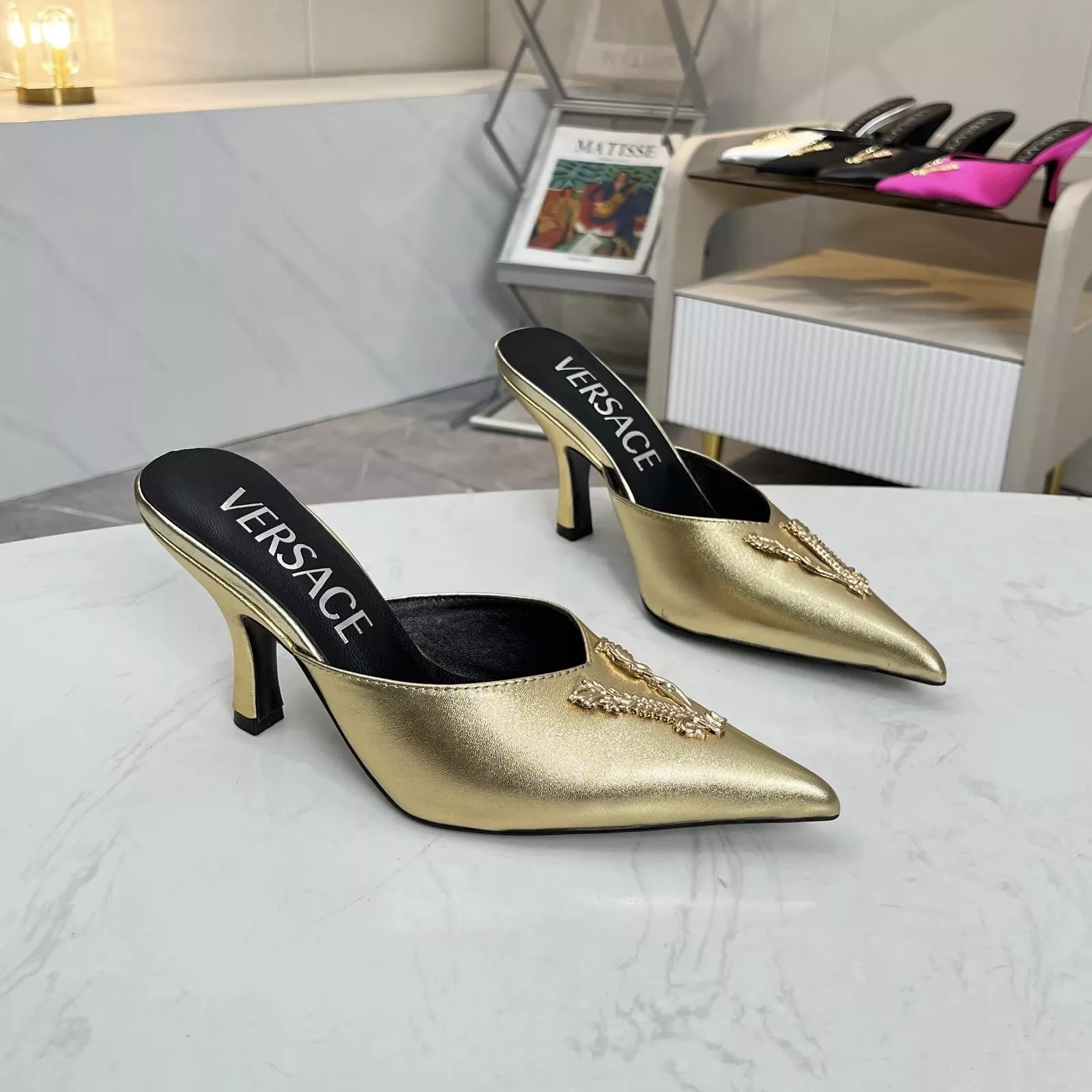 Cozy 7675 Versace Slippers For Women