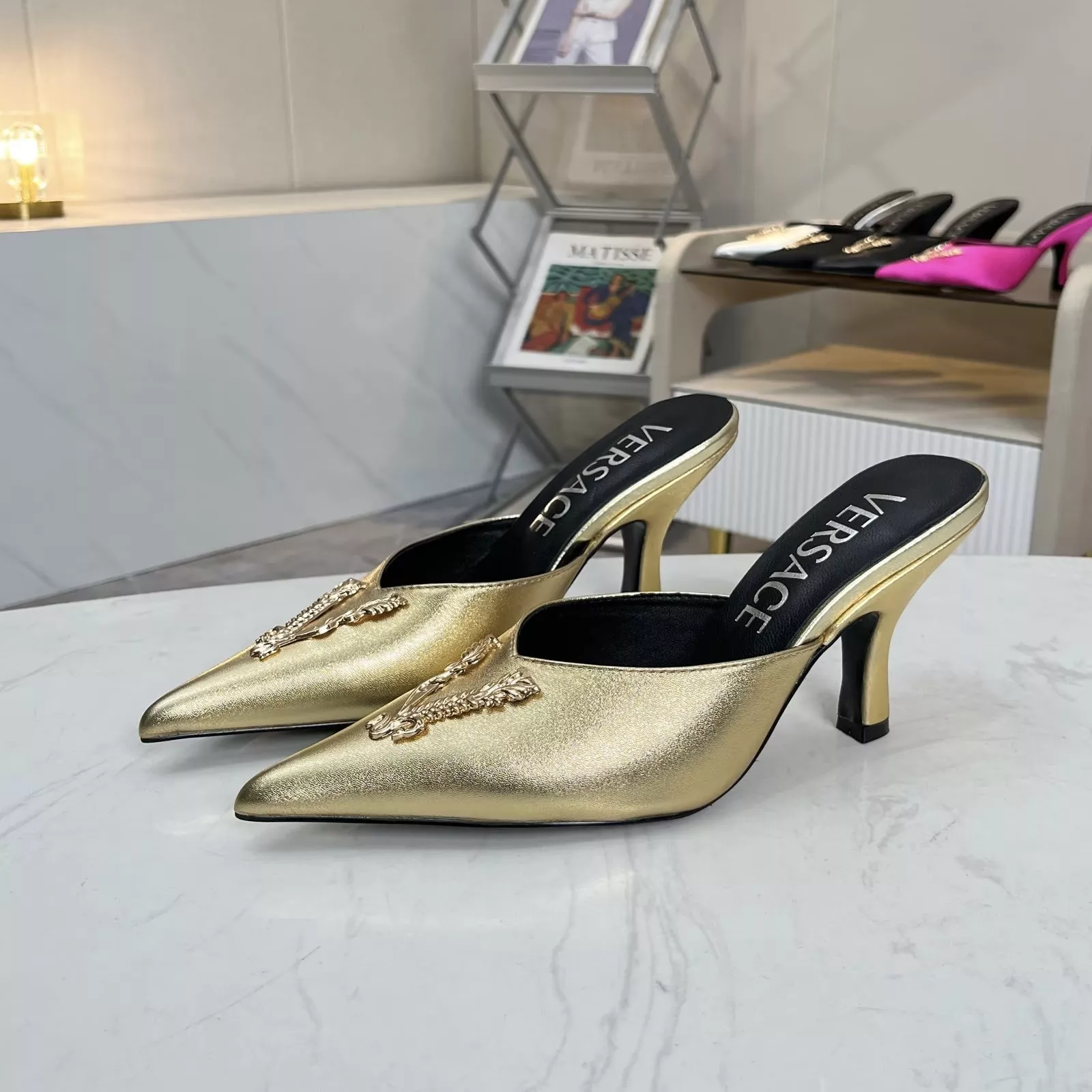 Cozy 7675 Versace Slippers For Women