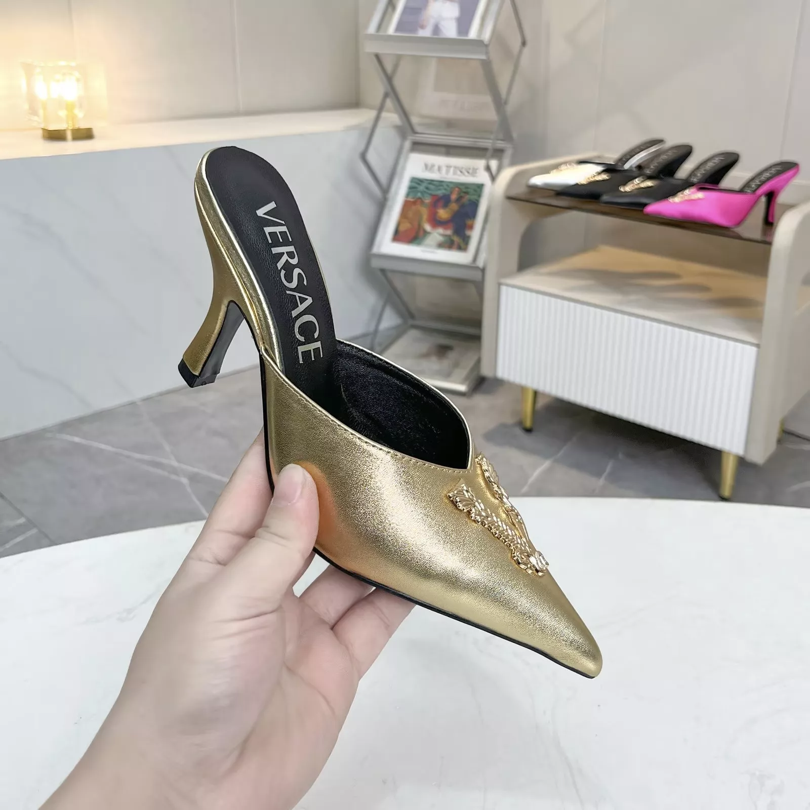 Cozy 7675 Versace Slippers For Women