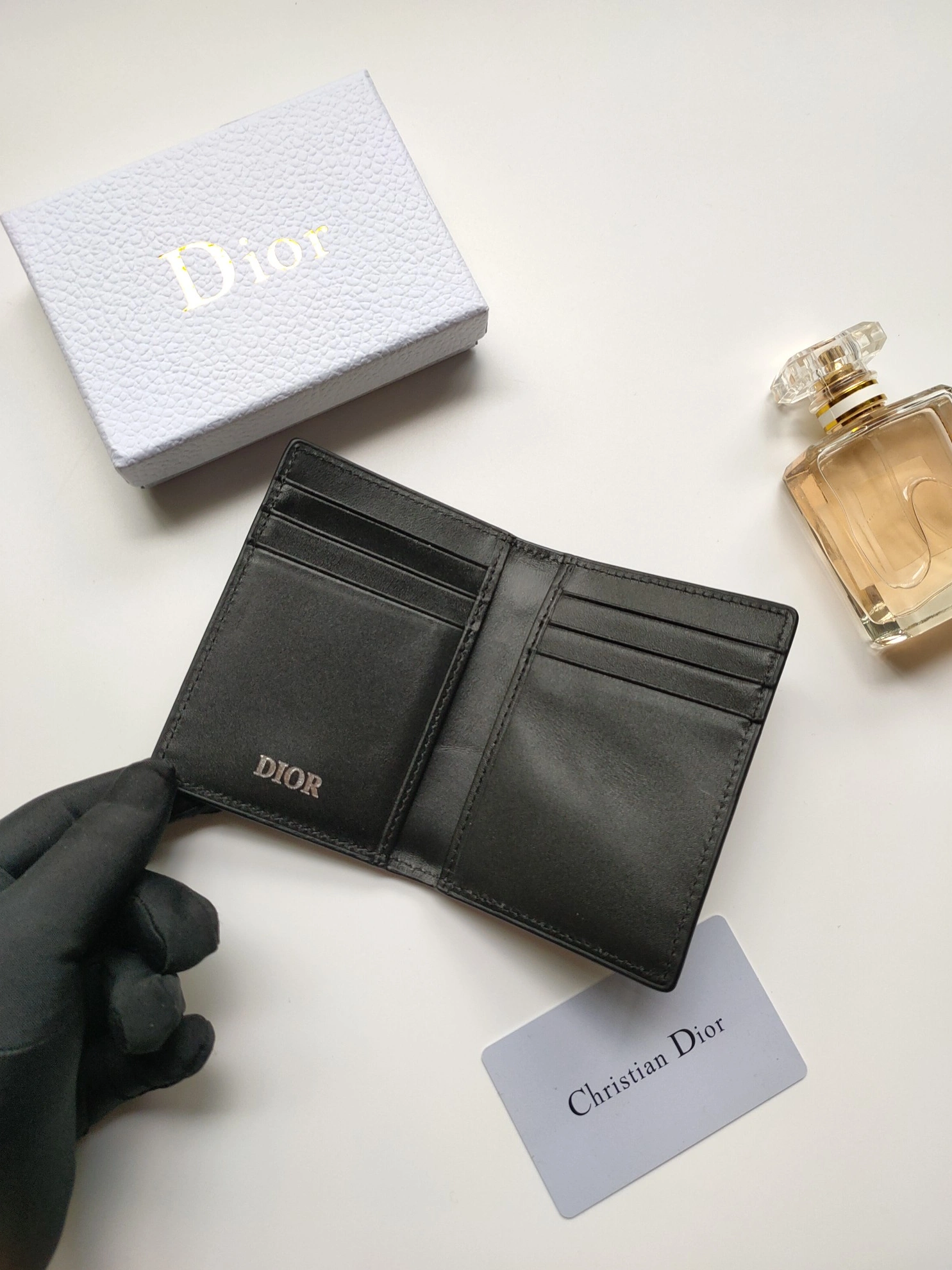 Cozy 7794 Christian Dior AAA Quality Card Case For Unisex