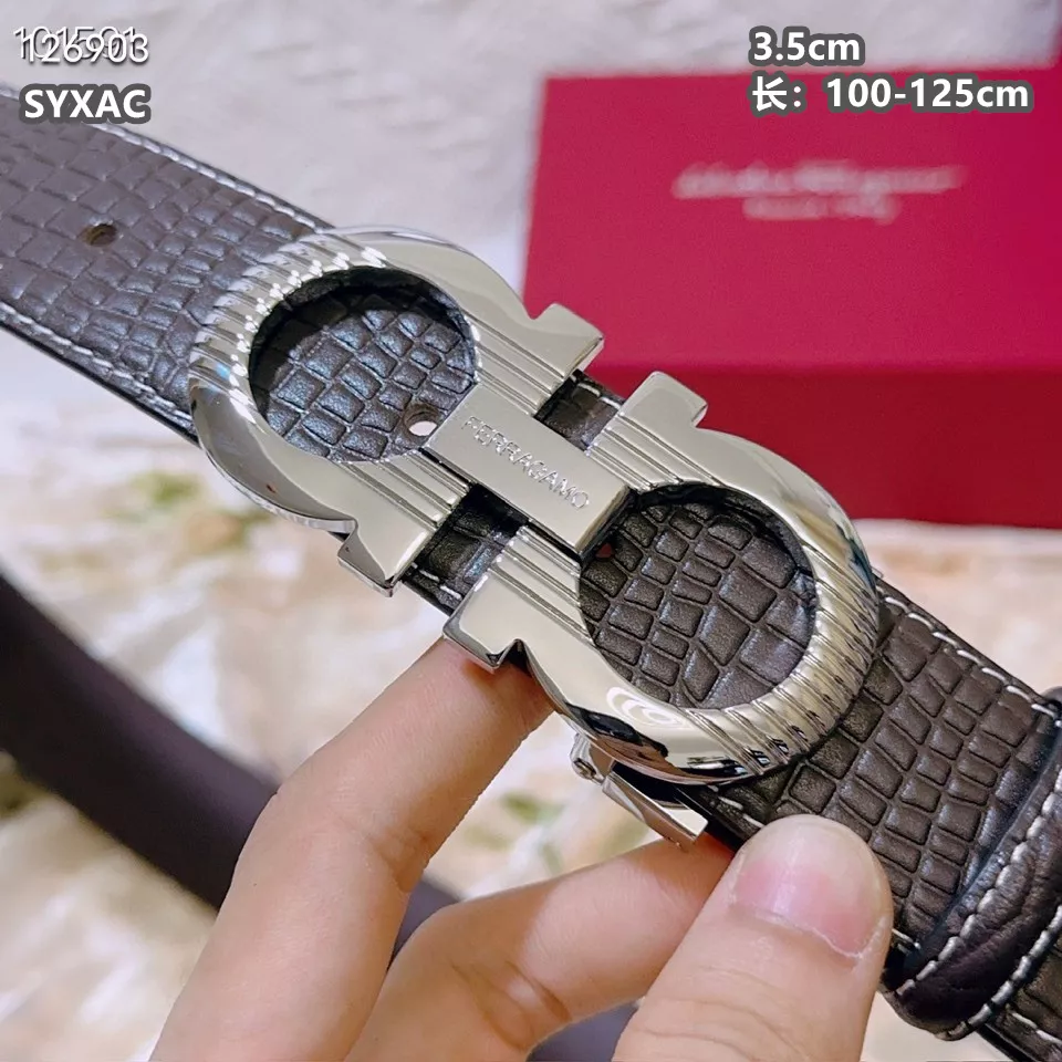 Cozy 7811 Salvatore Ferragamo AAA Quality Belts For Men