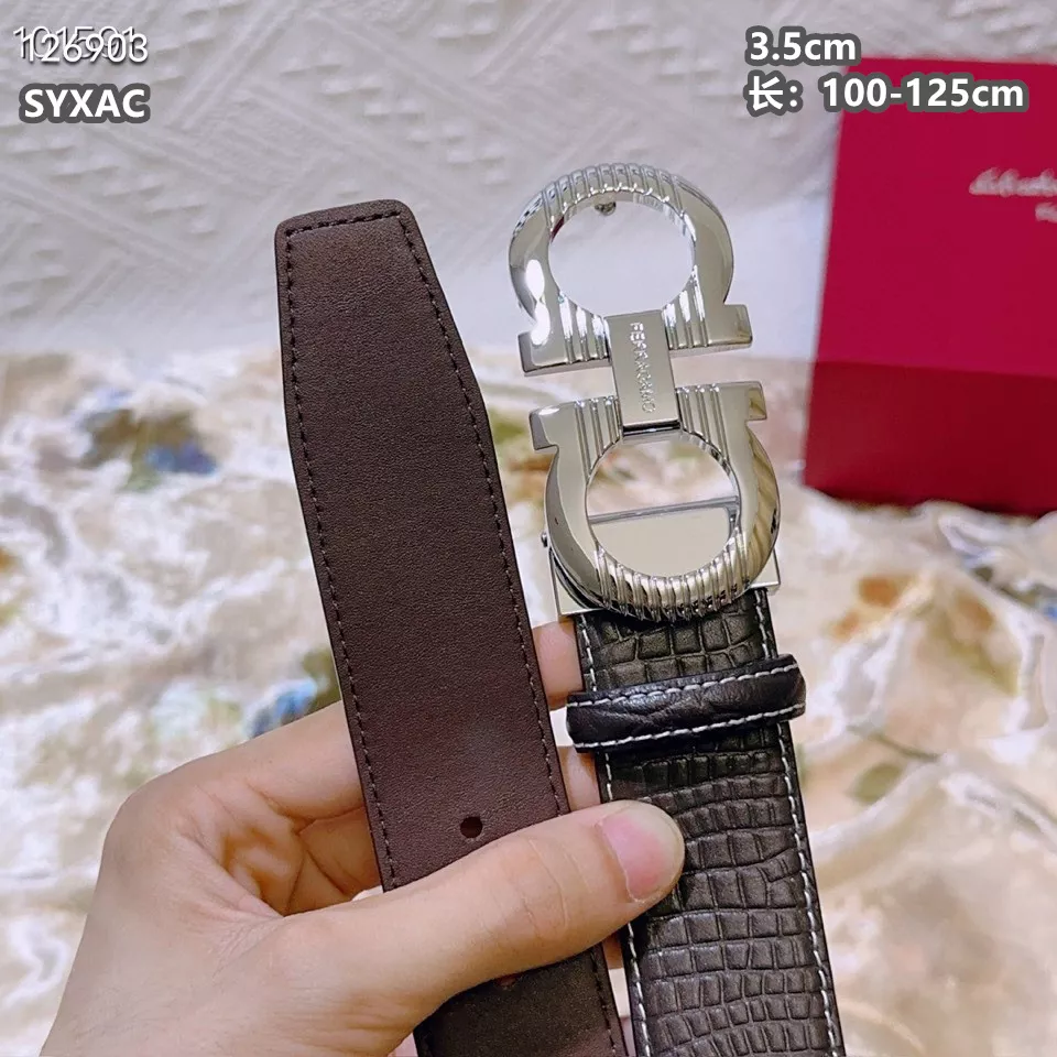 Cozy 7811 Salvatore Ferragamo AAA Quality Belts For Men