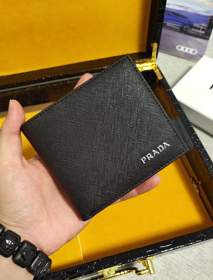 Cozy 7987 Prada AAA Man Wallets