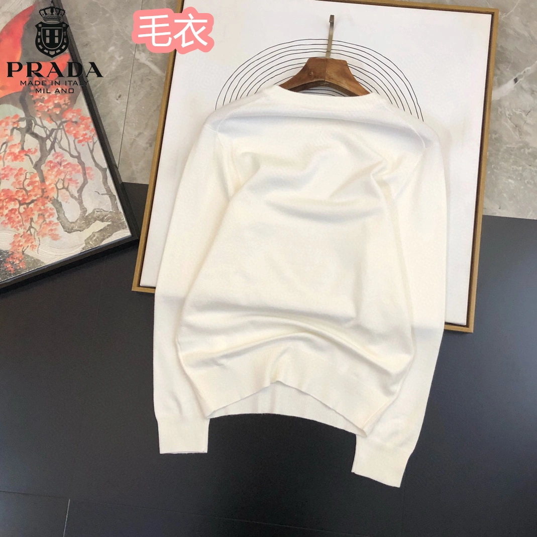 Cozy 8072 Prada Sweater Long Sleeved For Men