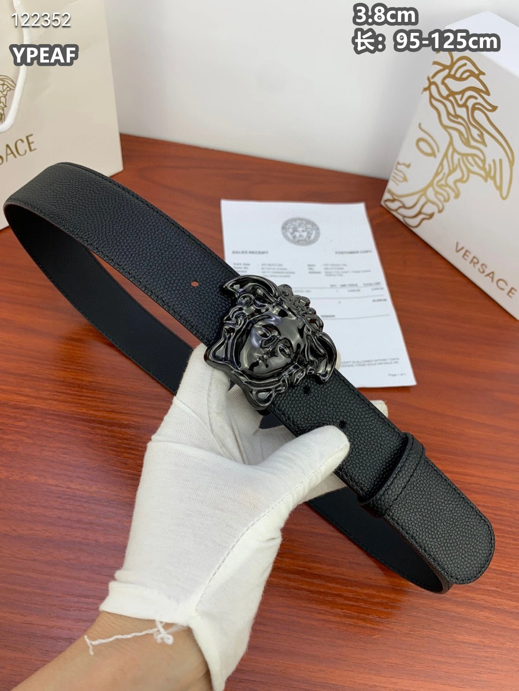 Cozy 8079 Versace AAA Quality Belts For Men