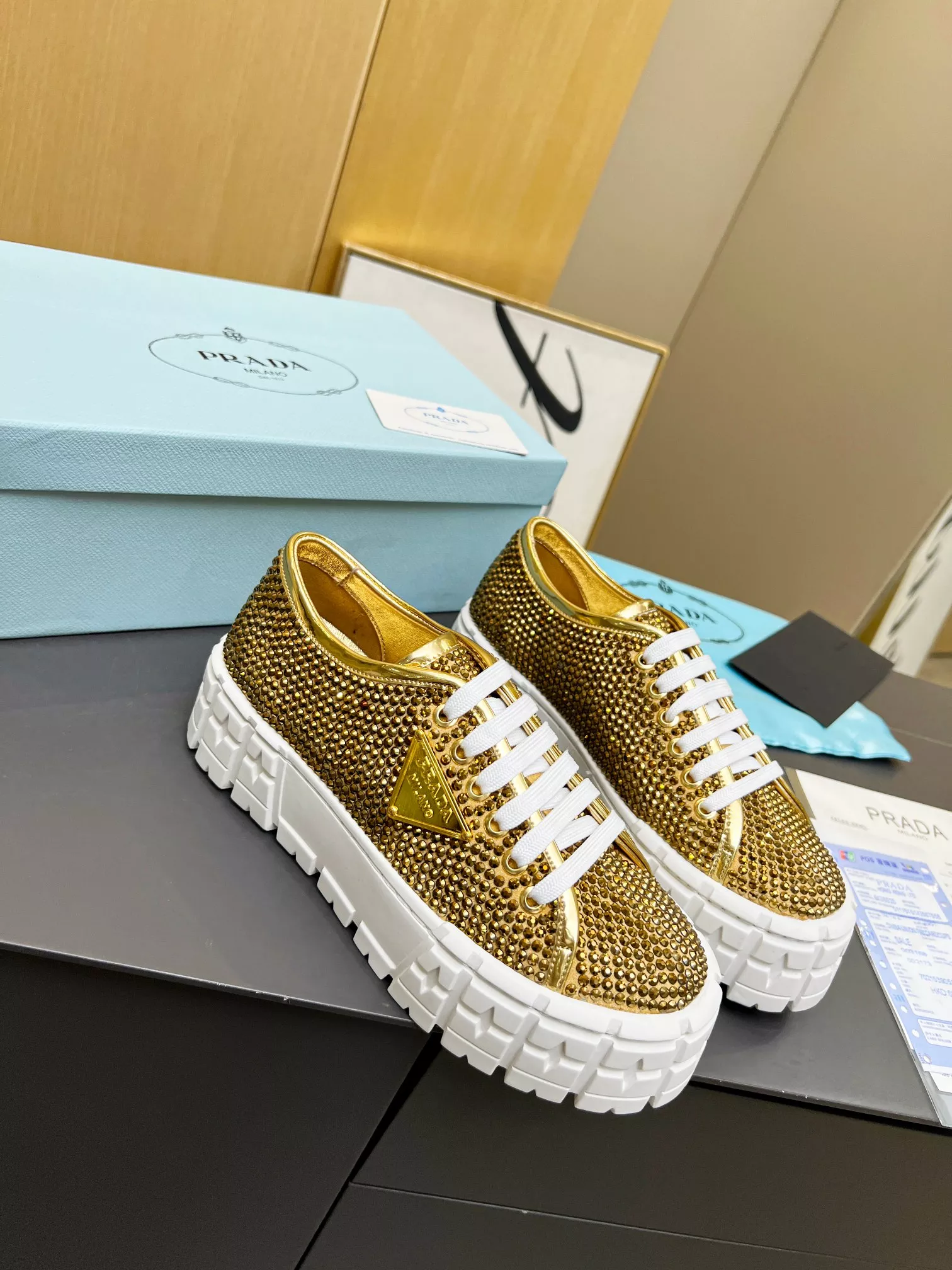 Cozy 8285 Prada Casual Shoes For Women