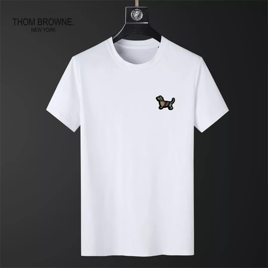 Cozy 8305 Thom Browne TB T-Shirts Short Sleeved For Men